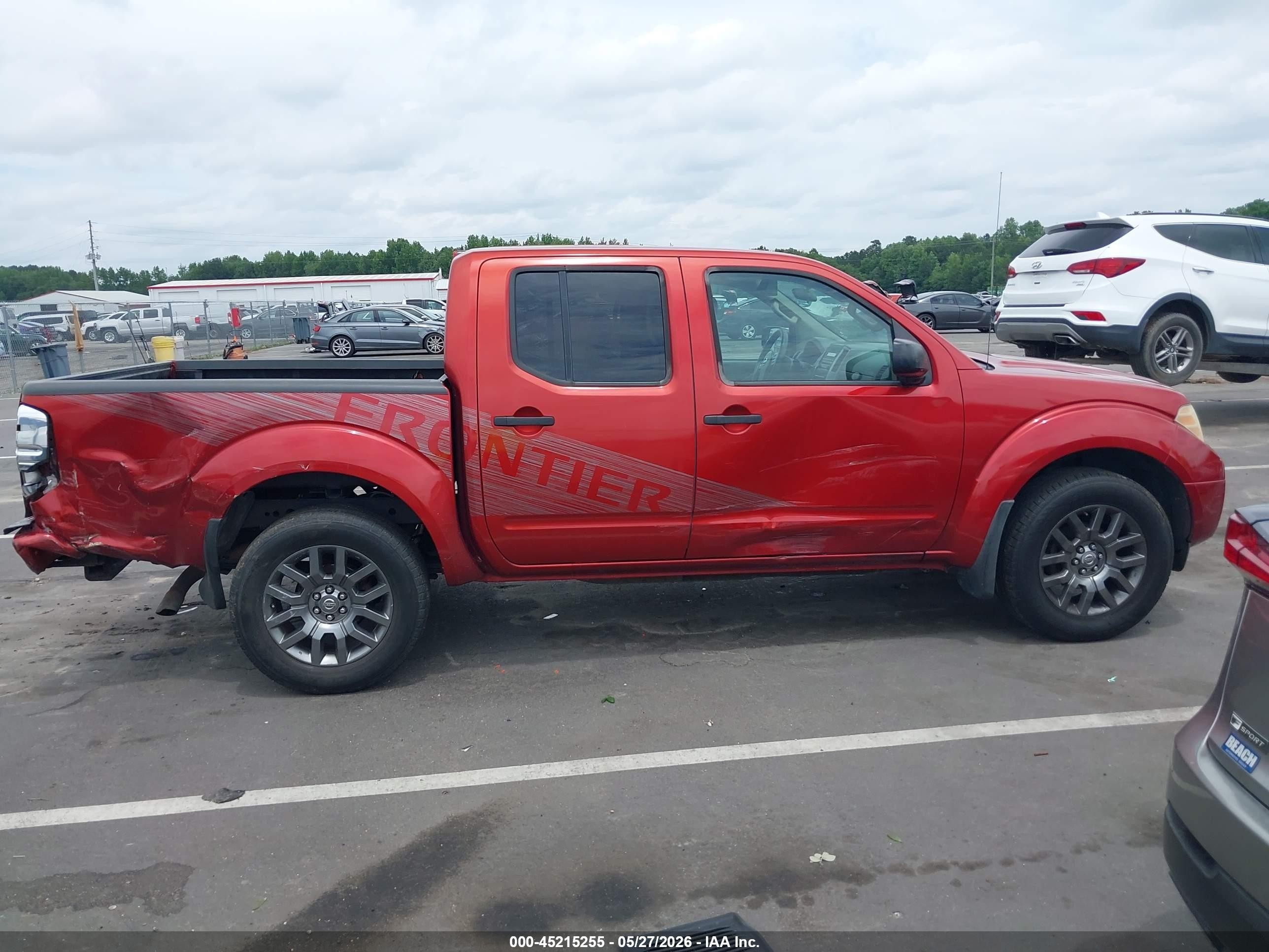 2012 Nissan Frontier Sv Red vin: 1N6AD0EV3CC410045