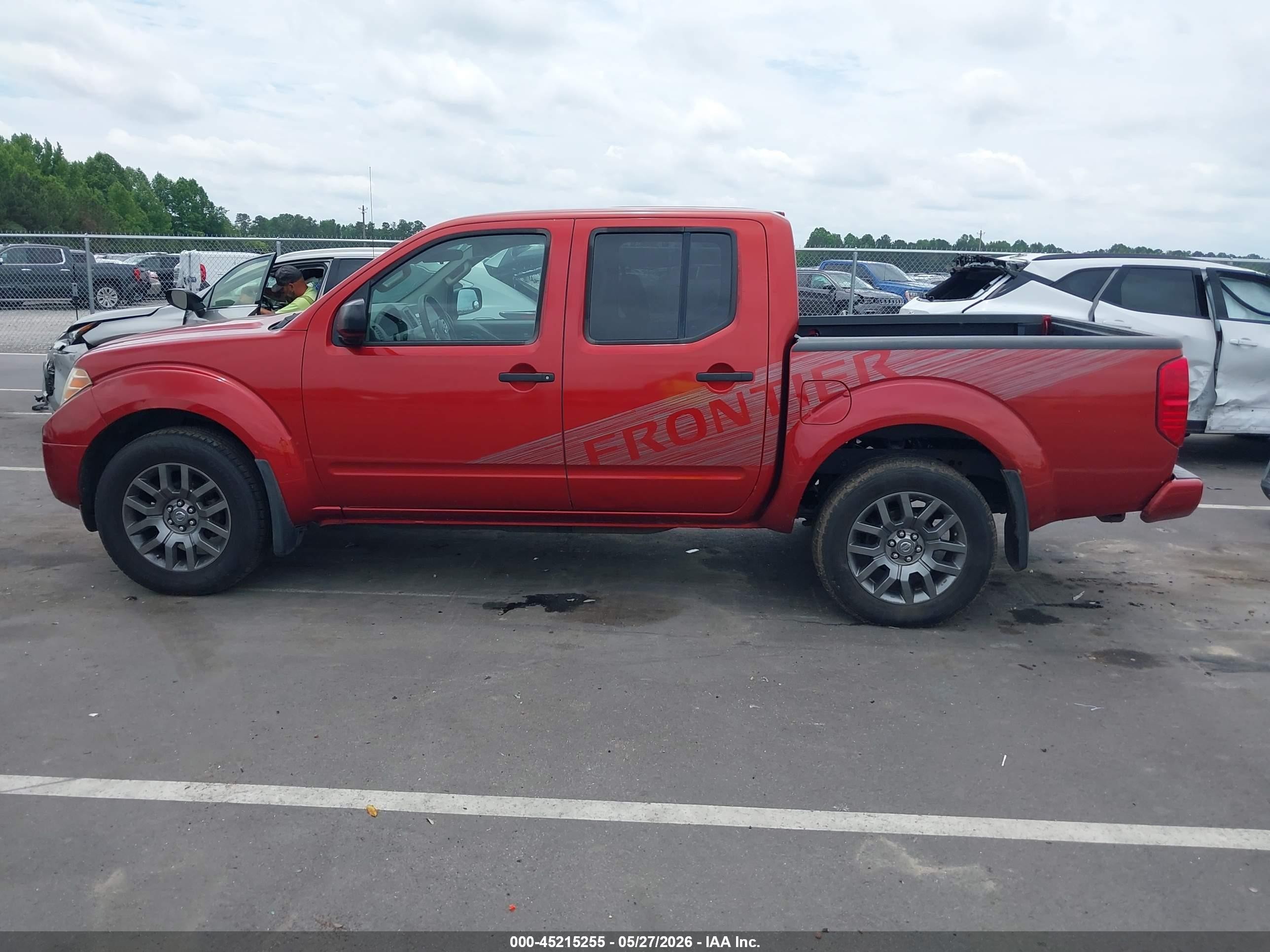 2012 Nissan Frontier Sv Red vin: 1N6AD0EV3CC410045
