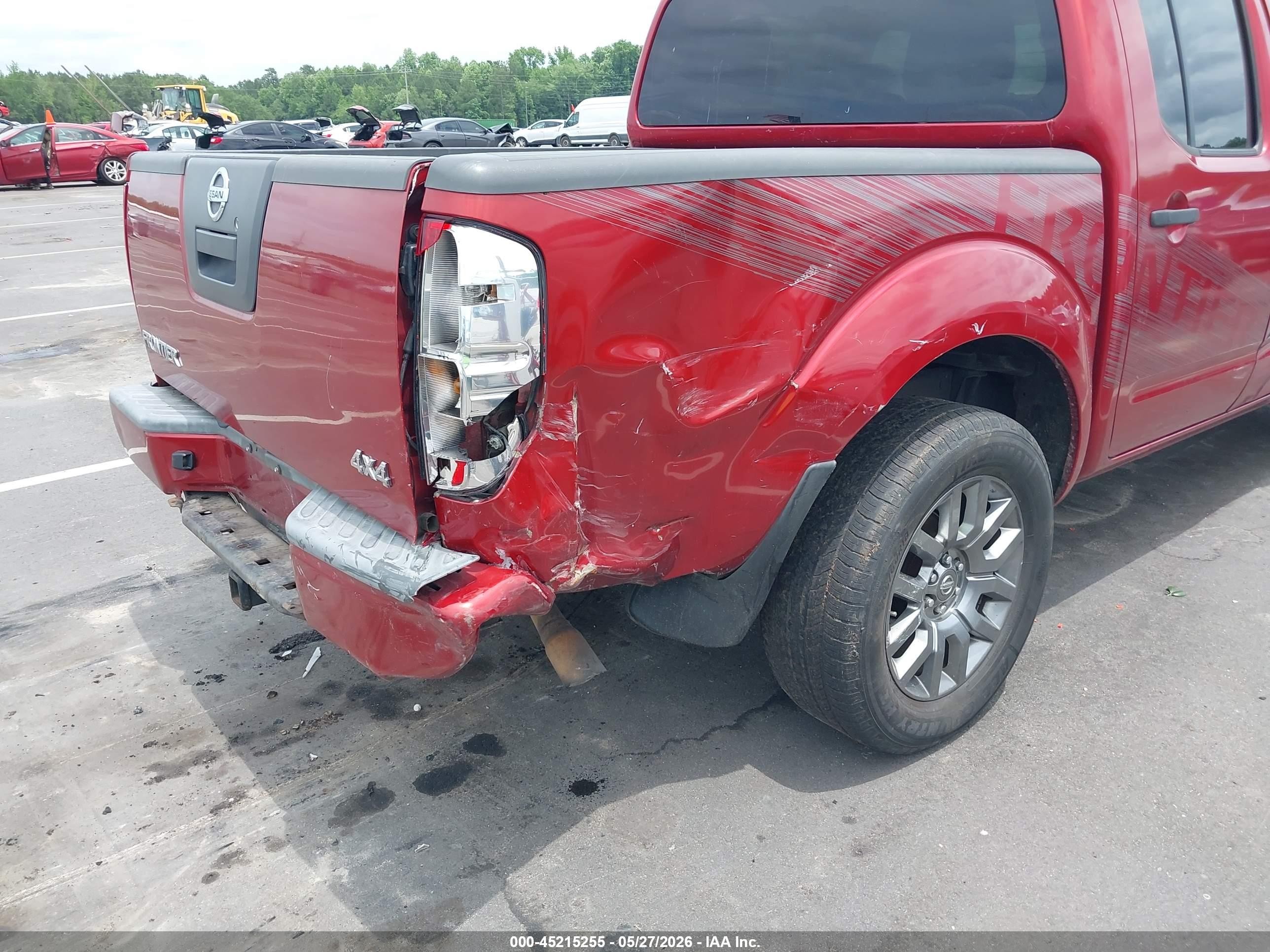 2012 Nissan Frontier Sv Red vin: 1N6AD0EV3CC410045