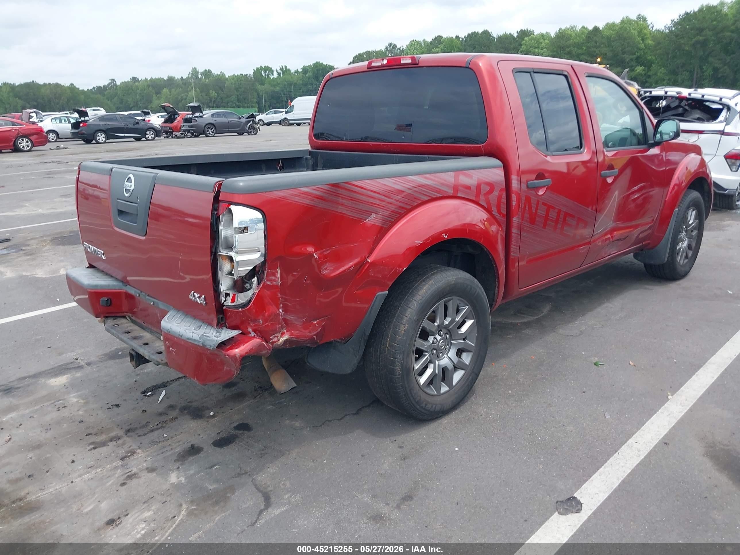 2012 Nissan Frontier Sv Red vin: 1N6AD0EV3CC410045