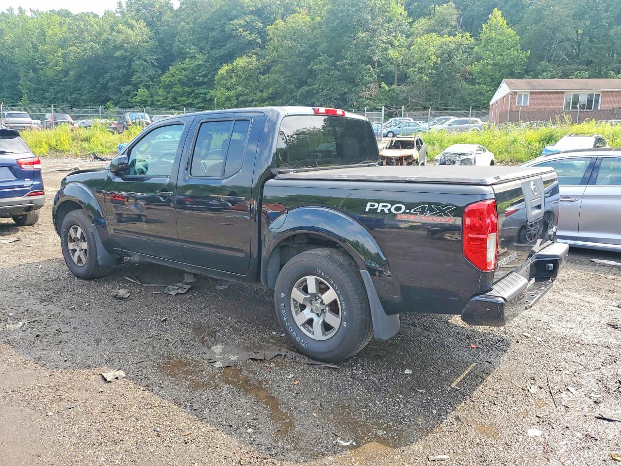 2012 Nissan Frontier S Черный vin: 1N6AD0EV3CC412880