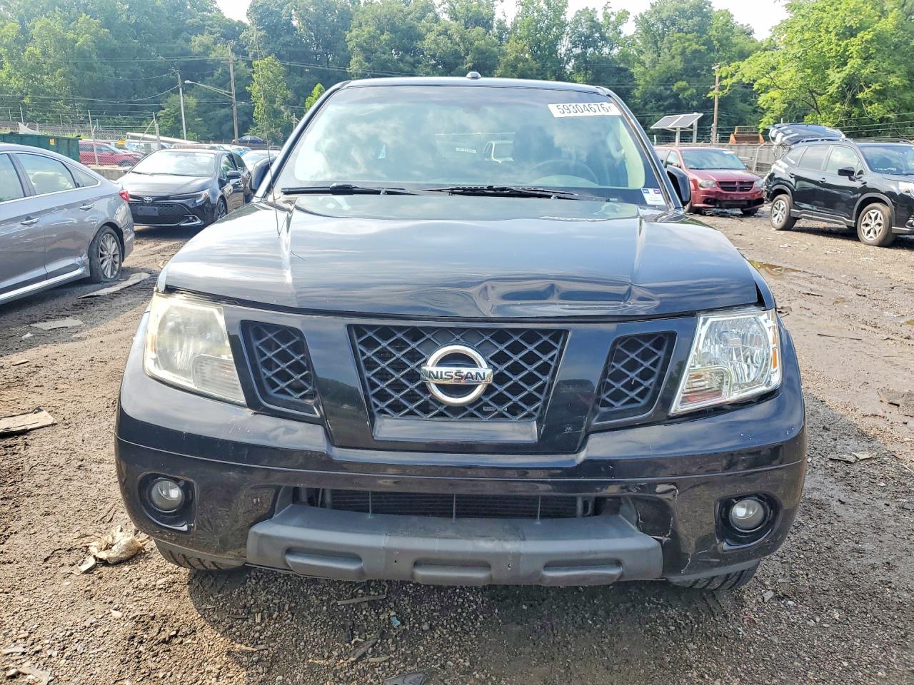 2012 Nissan Frontier S Черный vin: 1N6AD0EV3CC412880