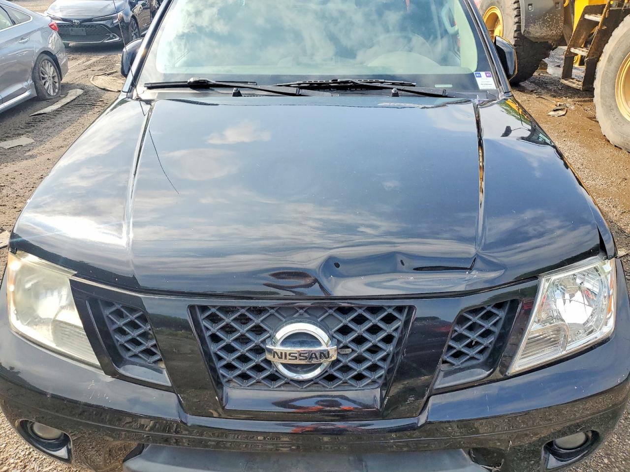 2012 Nissan Frontier S Черный vin: 1N6AD0EV3CC412880