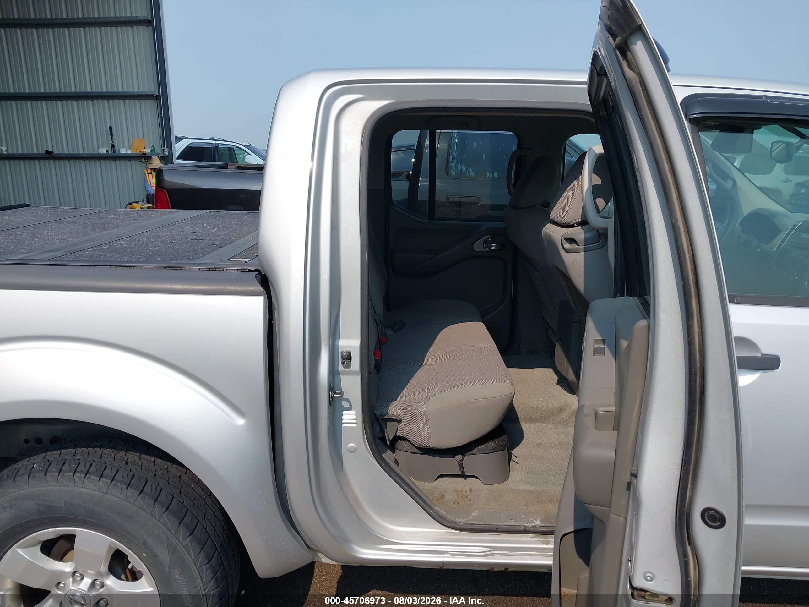 2012 Nissan Frontier Sv Silver vin: 1N6AD0EV3CC464719