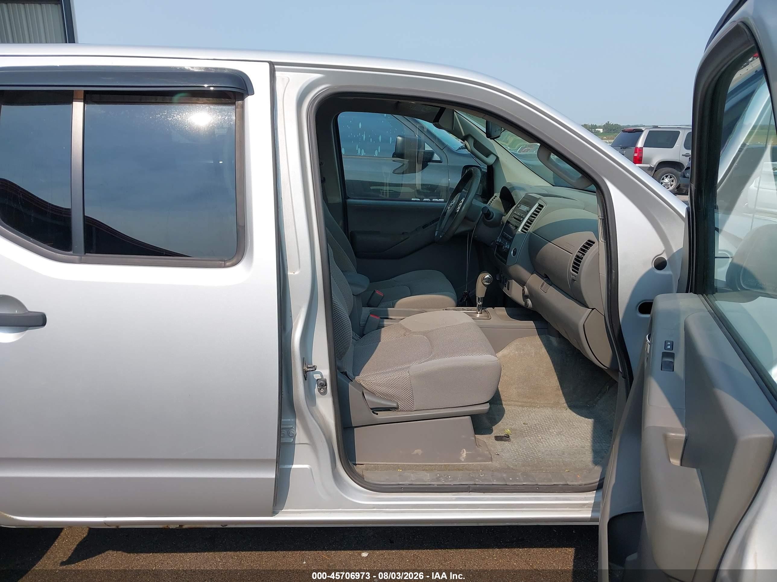 2012 Nissan Frontier Sv Silver vin: 1N6AD0EV3CC464719