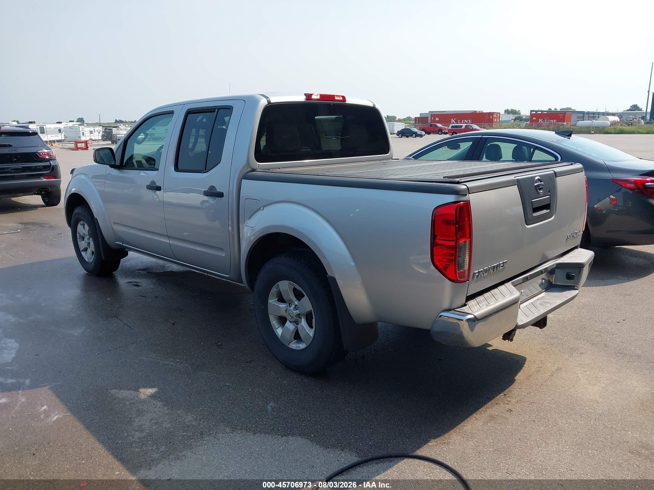 2012 Nissan Frontier Sv Silver vin: 1N6AD0EV3CC464719