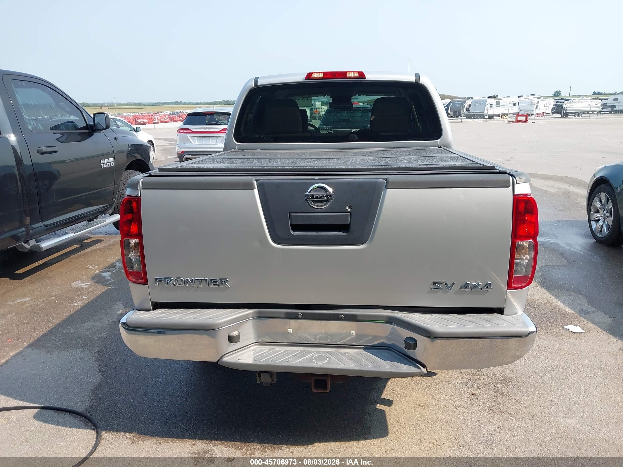2012 Nissan Frontier Sv Silver vin: 1N6AD0EV3CC464719