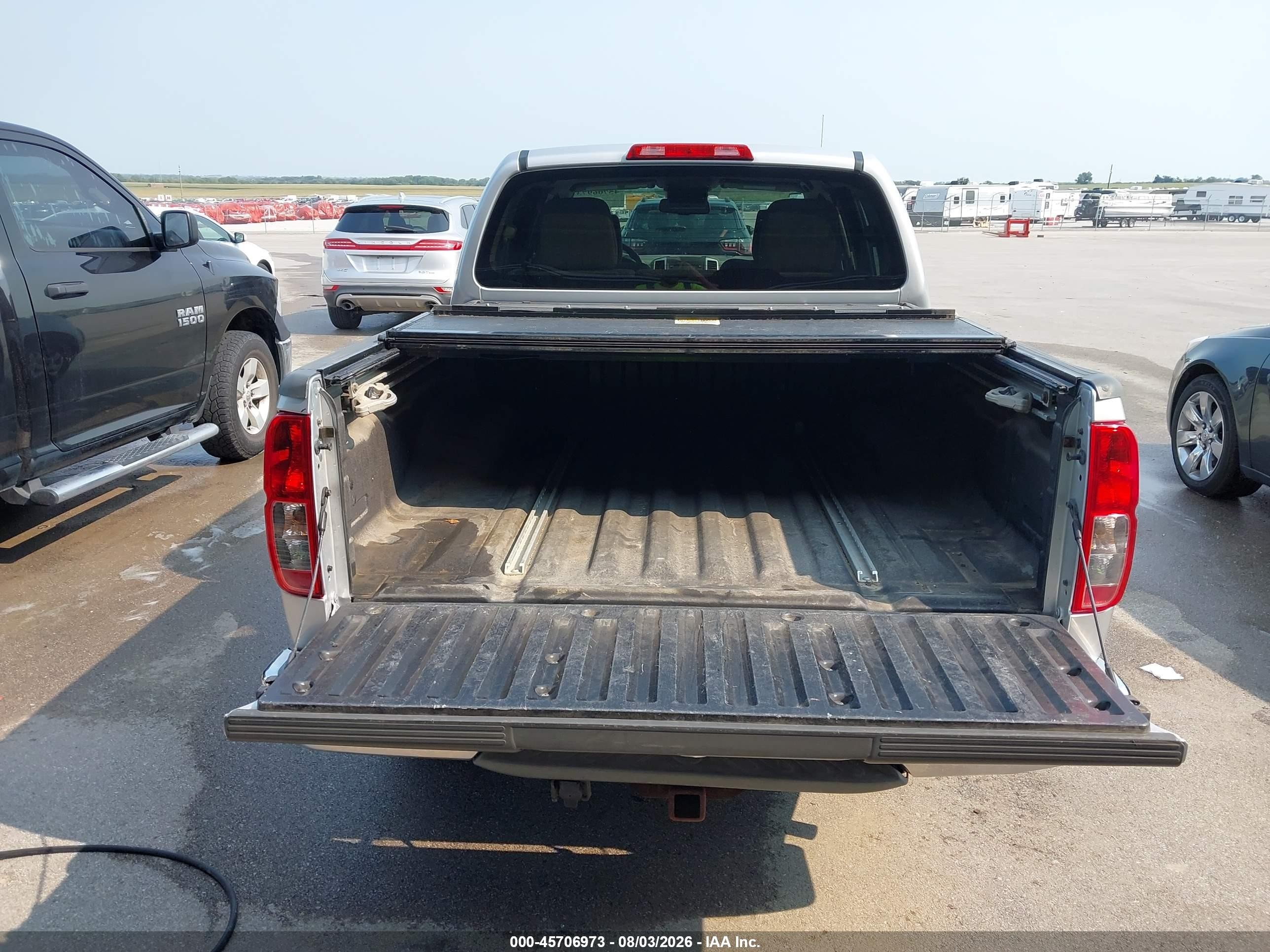 2012 Nissan Frontier Sv Silver vin: 1N6AD0EV3CC464719