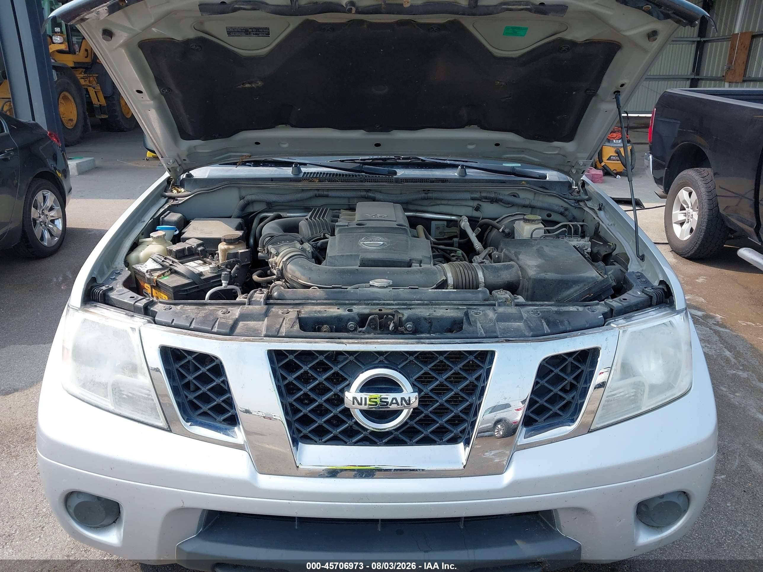 2012 Nissan Frontier Sv Silver vin: 1N6AD0EV3CC464719