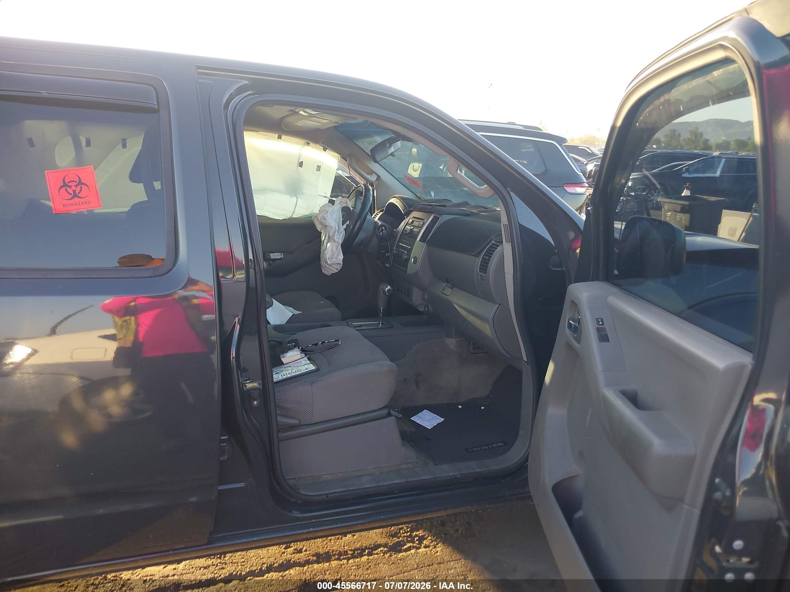 2012 Nissan Frontier Sv Black vin: 1N6AD0EV3CC469502