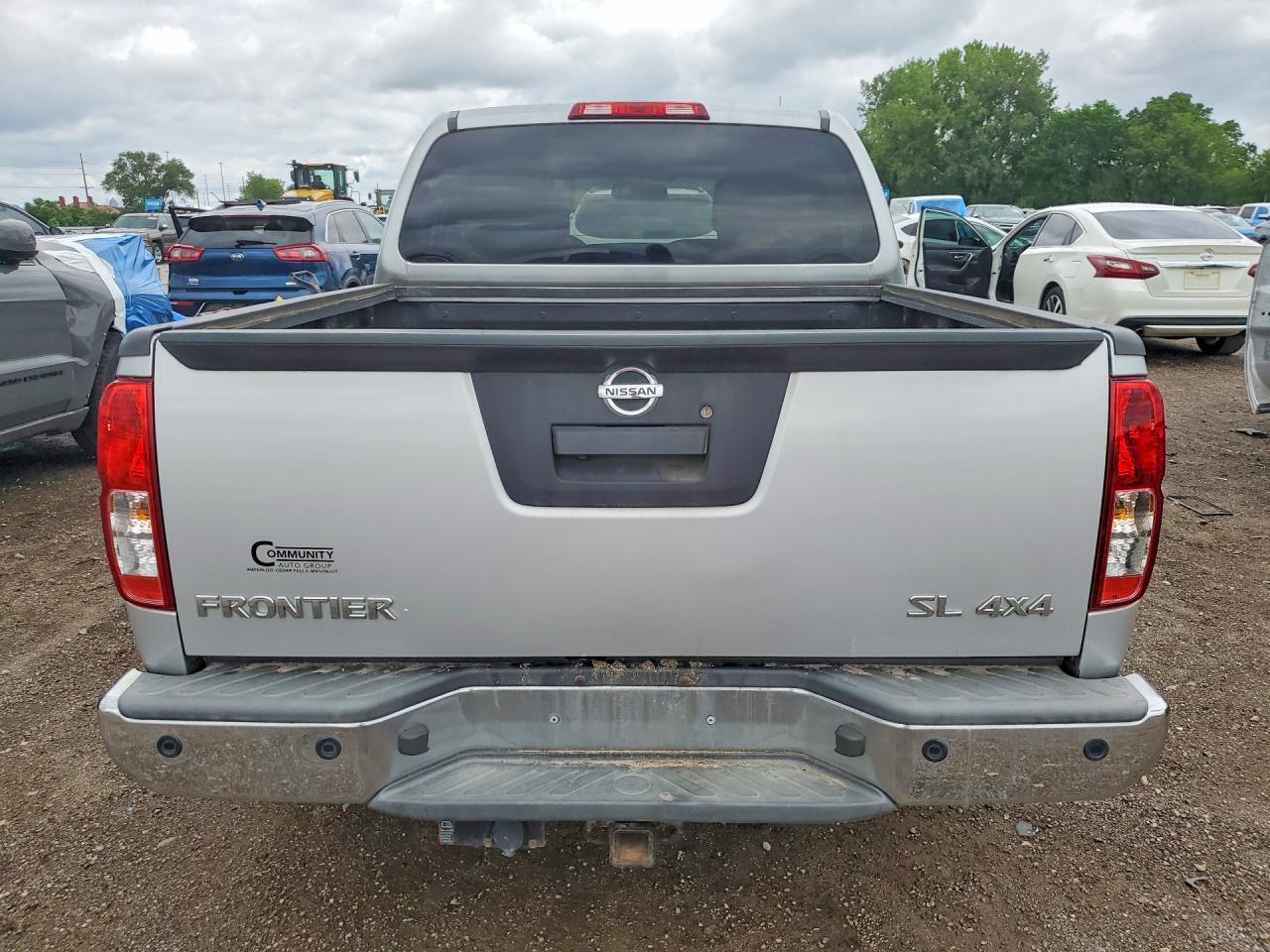 2013 Nissan Frontier S Silver vin: 1N6AD0EV3DN714630