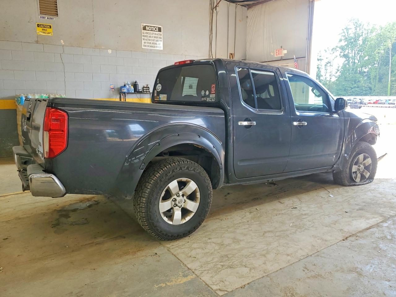 2013 Nissan Frontier S Gray vin: 1N6AD0EV3DN734067