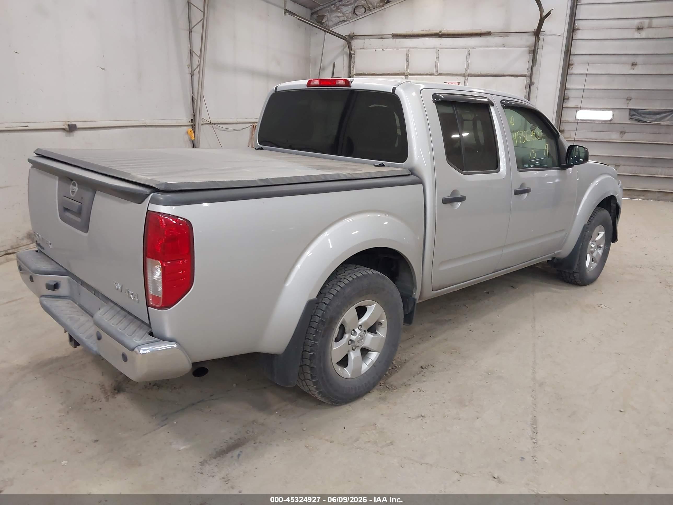 2013 Nissan Frontier Sv Silver vin: 1N6AD0EV3DN735588