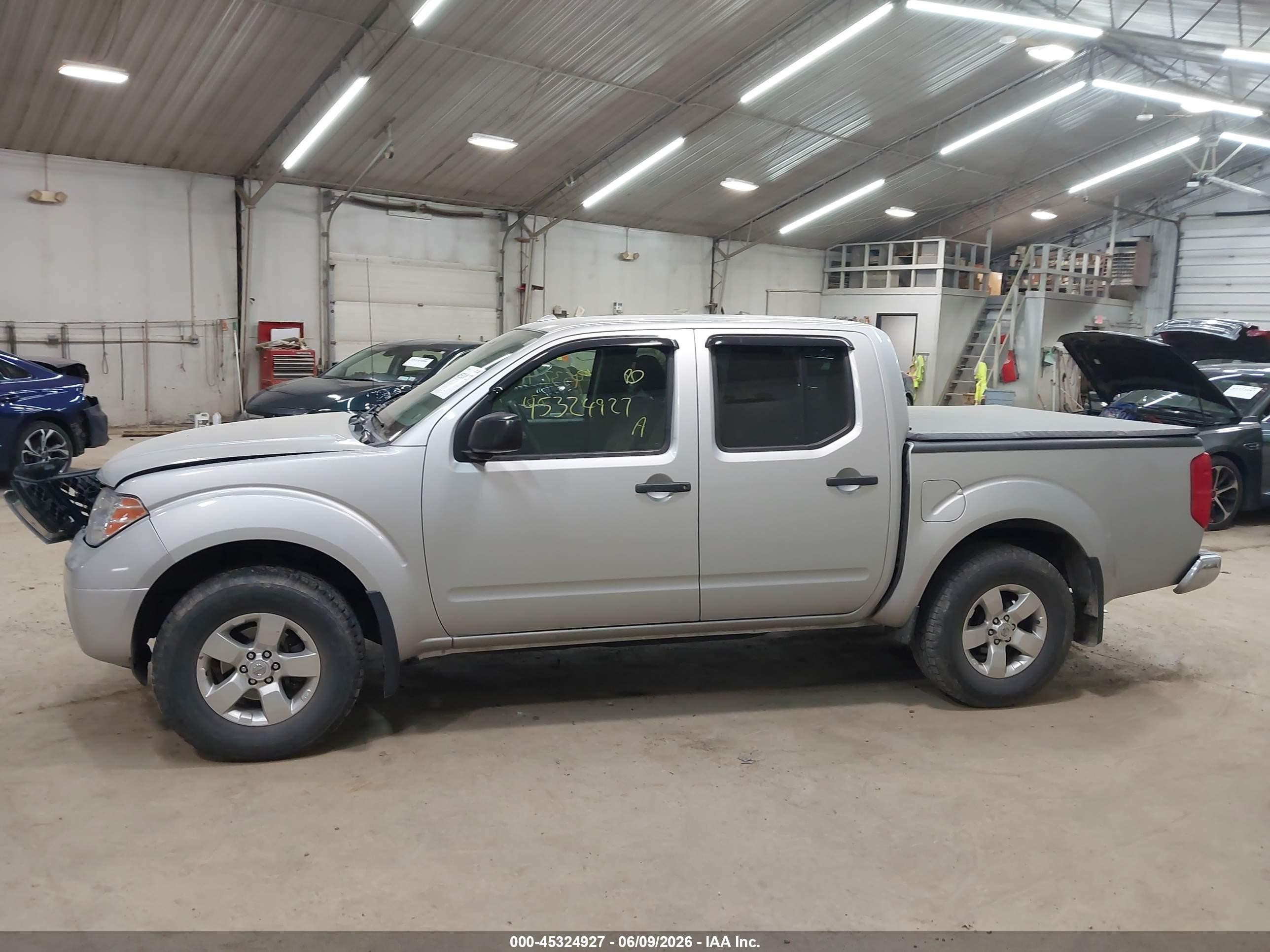 2013 Nissan Frontier Sv Silver vin: 1N6AD0EV3DN735588