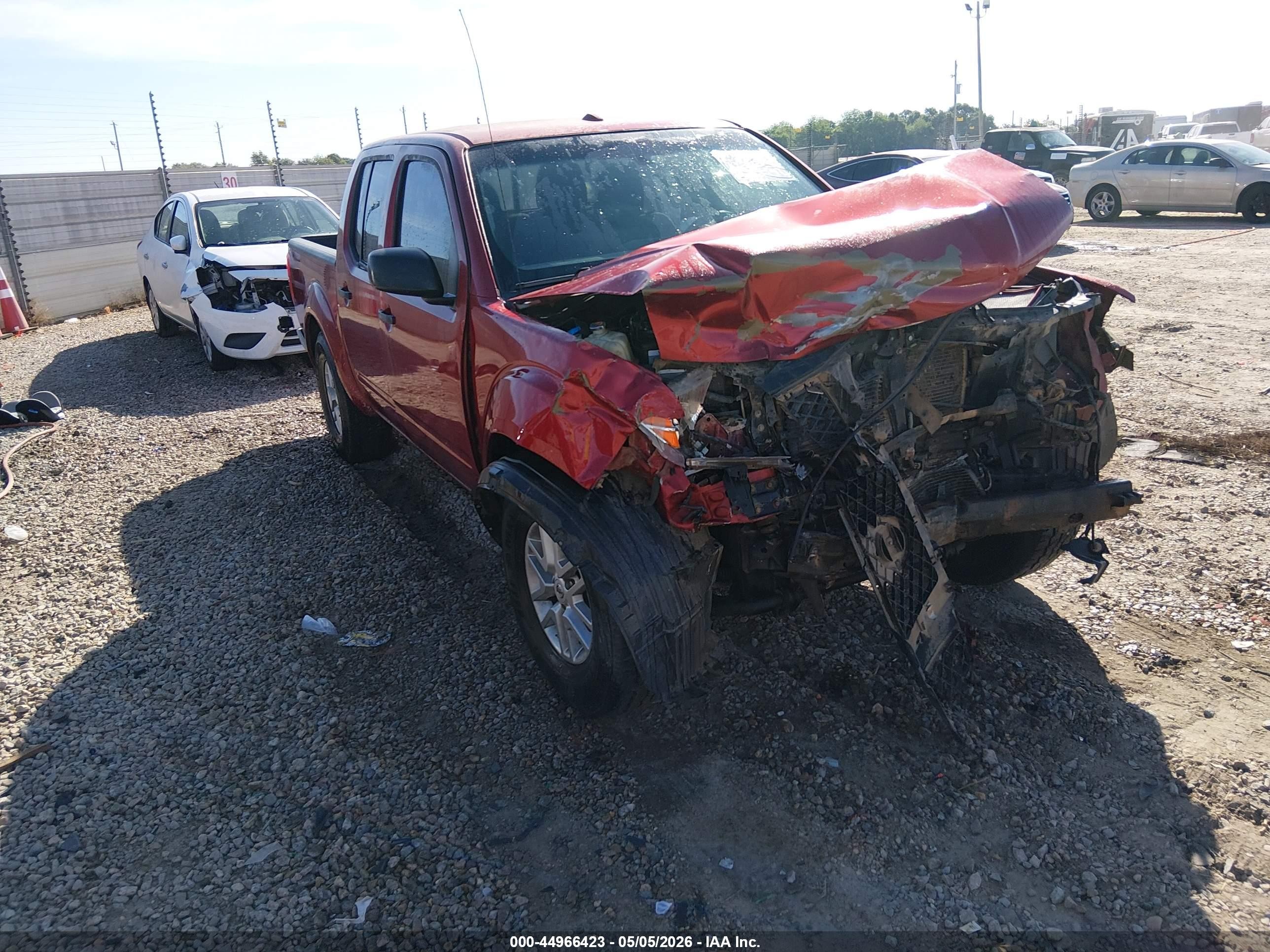 2014 Nissan Frontier Sv Red vin: 1N6AD0EV3EN707520