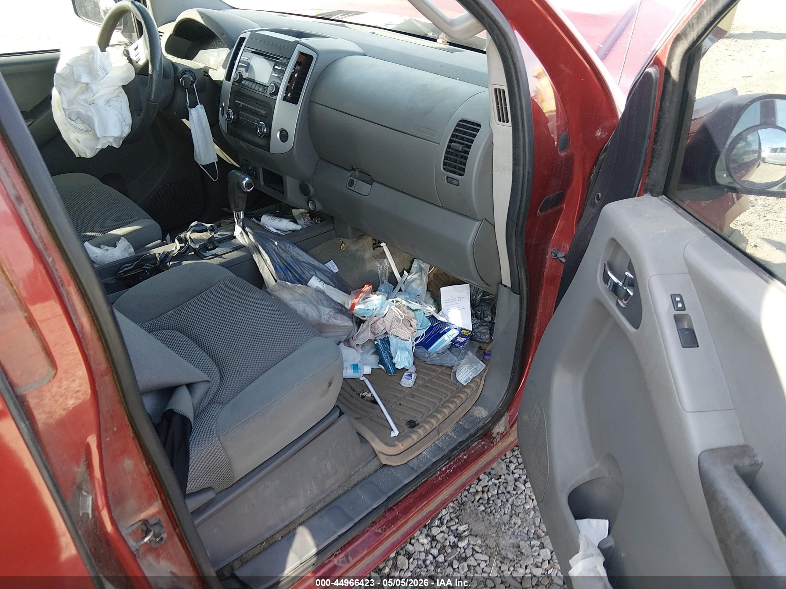 2014 Nissan Frontier Sv Red vin: 1N6AD0EV3EN707520