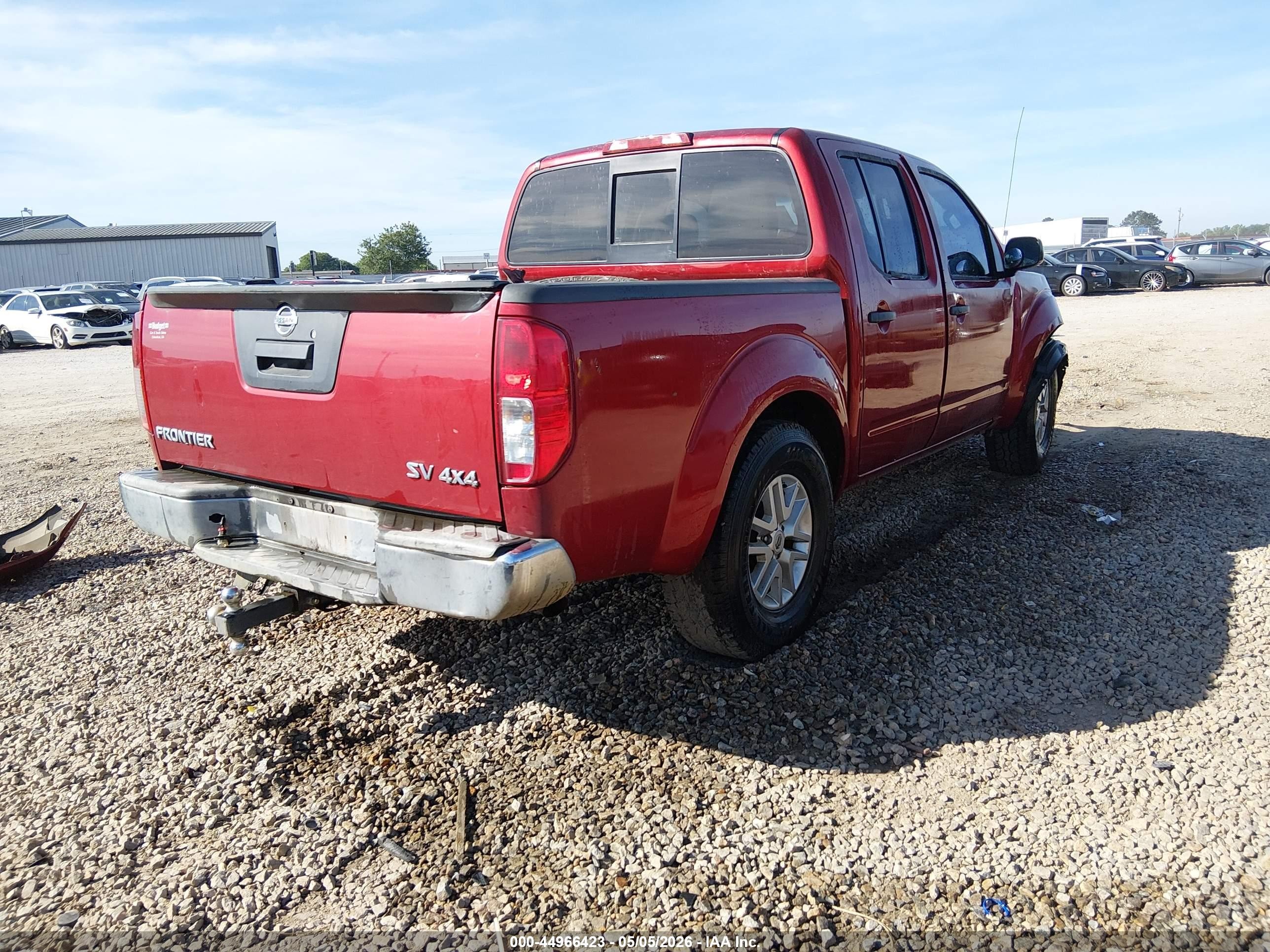 2014 Nissan Frontier Sv Red vin: 1N6AD0EV3EN707520