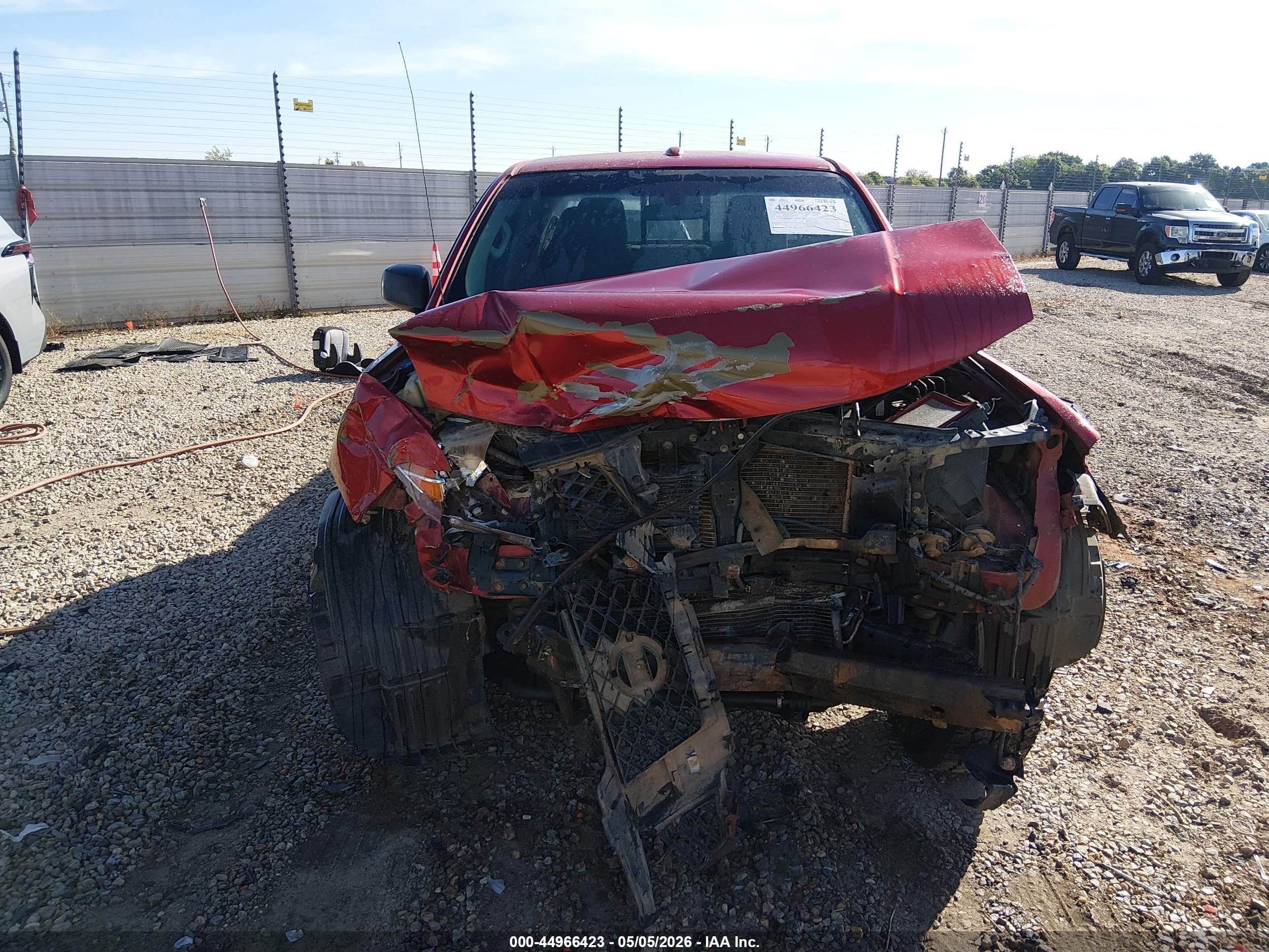 2014 Nissan Frontier Sv Red vin: 1N6AD0EV3EN707520