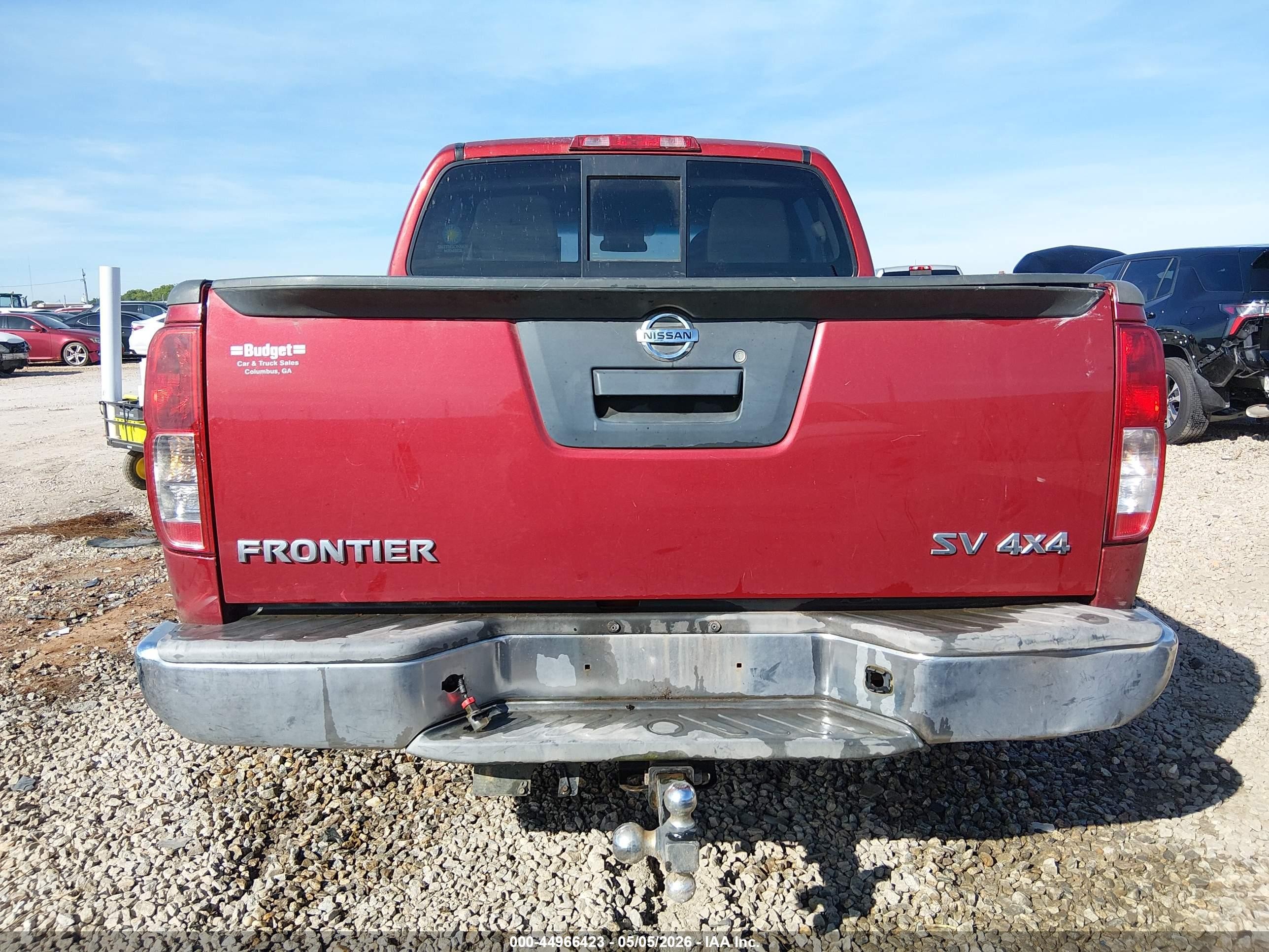 2014 Nissan Frontier Sv Red vin: 1N6AD0EV3EN707520