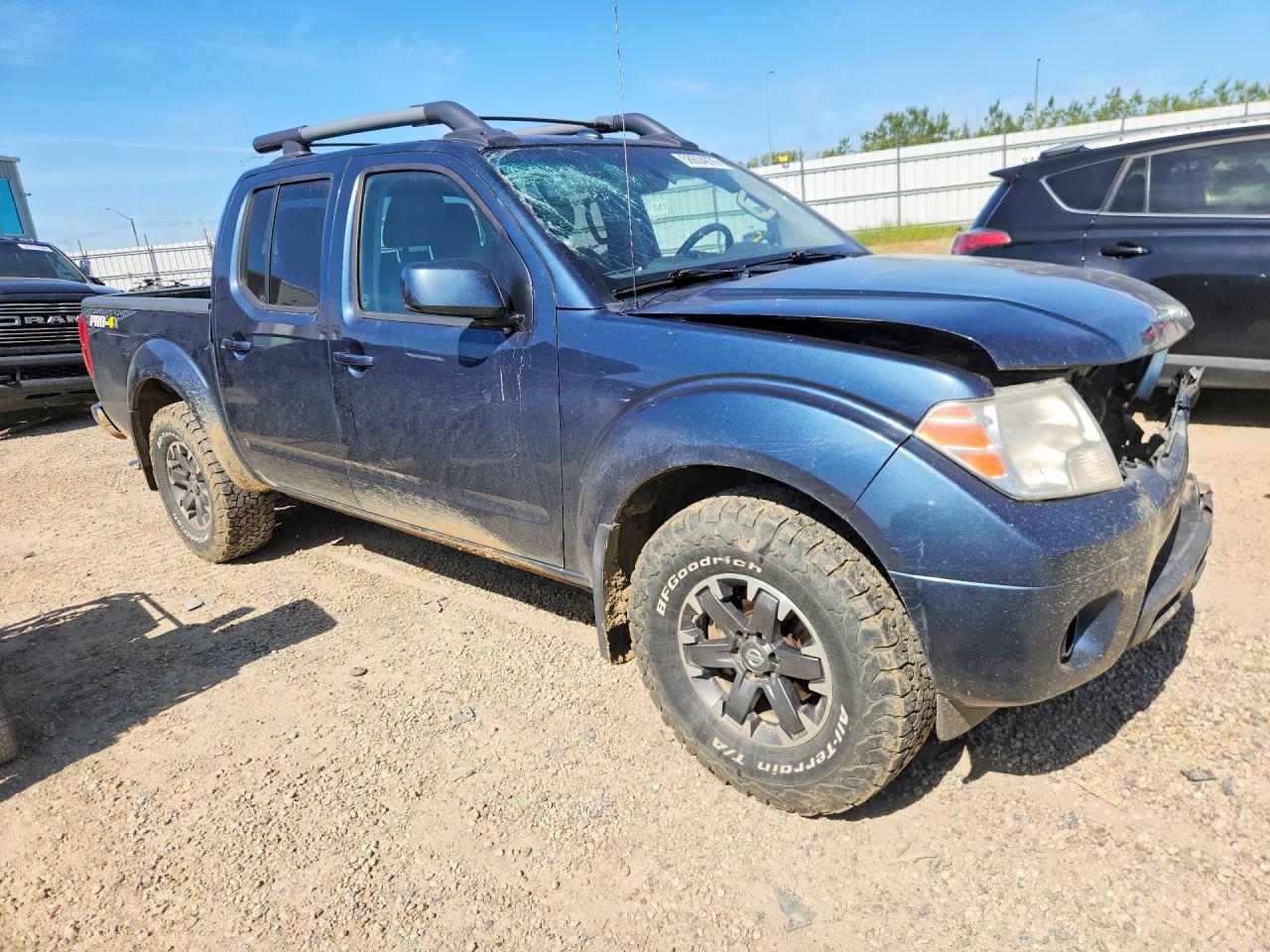 2014 Nissan Frontier S Blue vin: 1N6AD0EV3EN717268