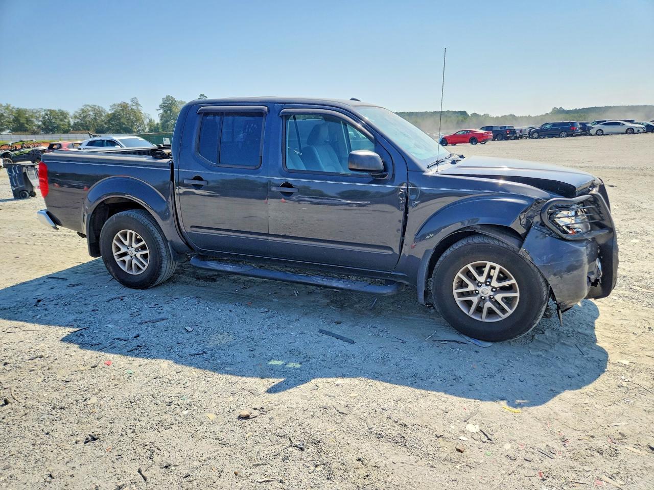 2014 Nissan Frontier S Gray vin: 1N6AD0EV3EN723619