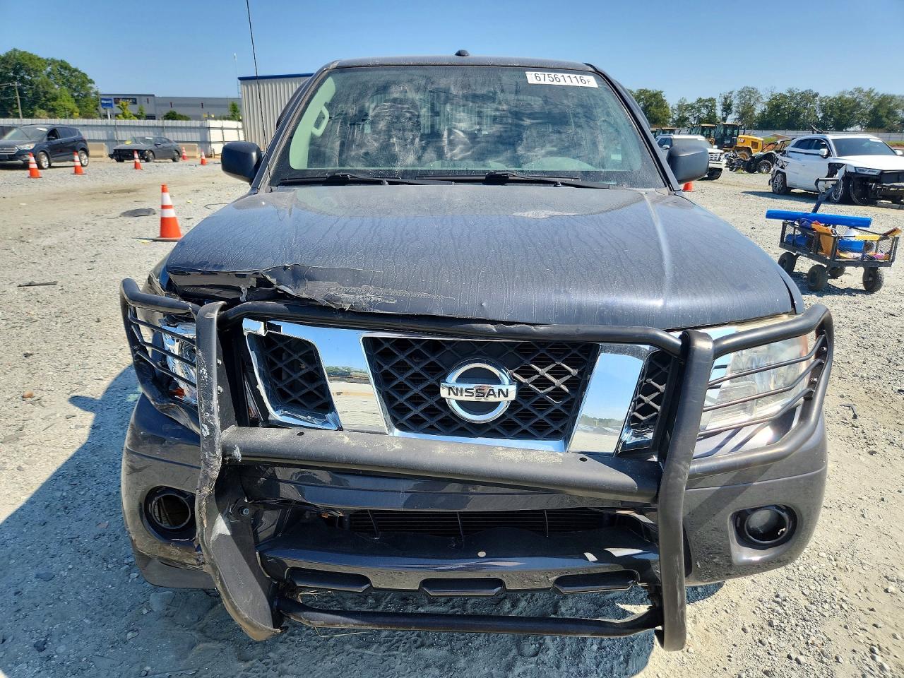 2014 Nissan Frontier S Gray vin: 1N6AD0EV3EN723619