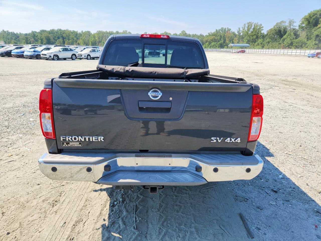 2014 Nissan Frontier S Gray vin: 1N6AD0EV3EN723619