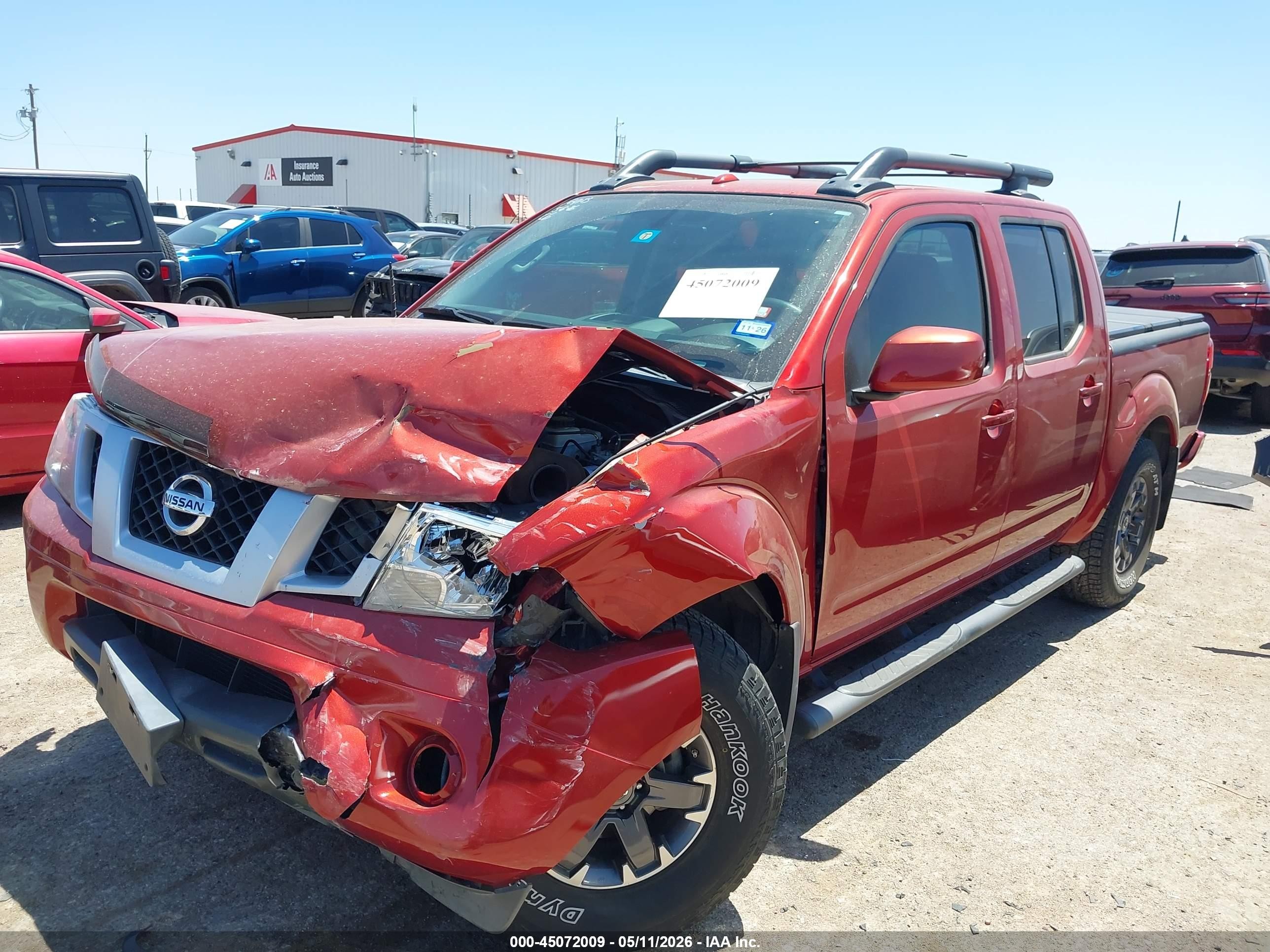 2015 Nissan Frontier Pro-4x Maroon vin: 1N6AD0EV3FN747744
