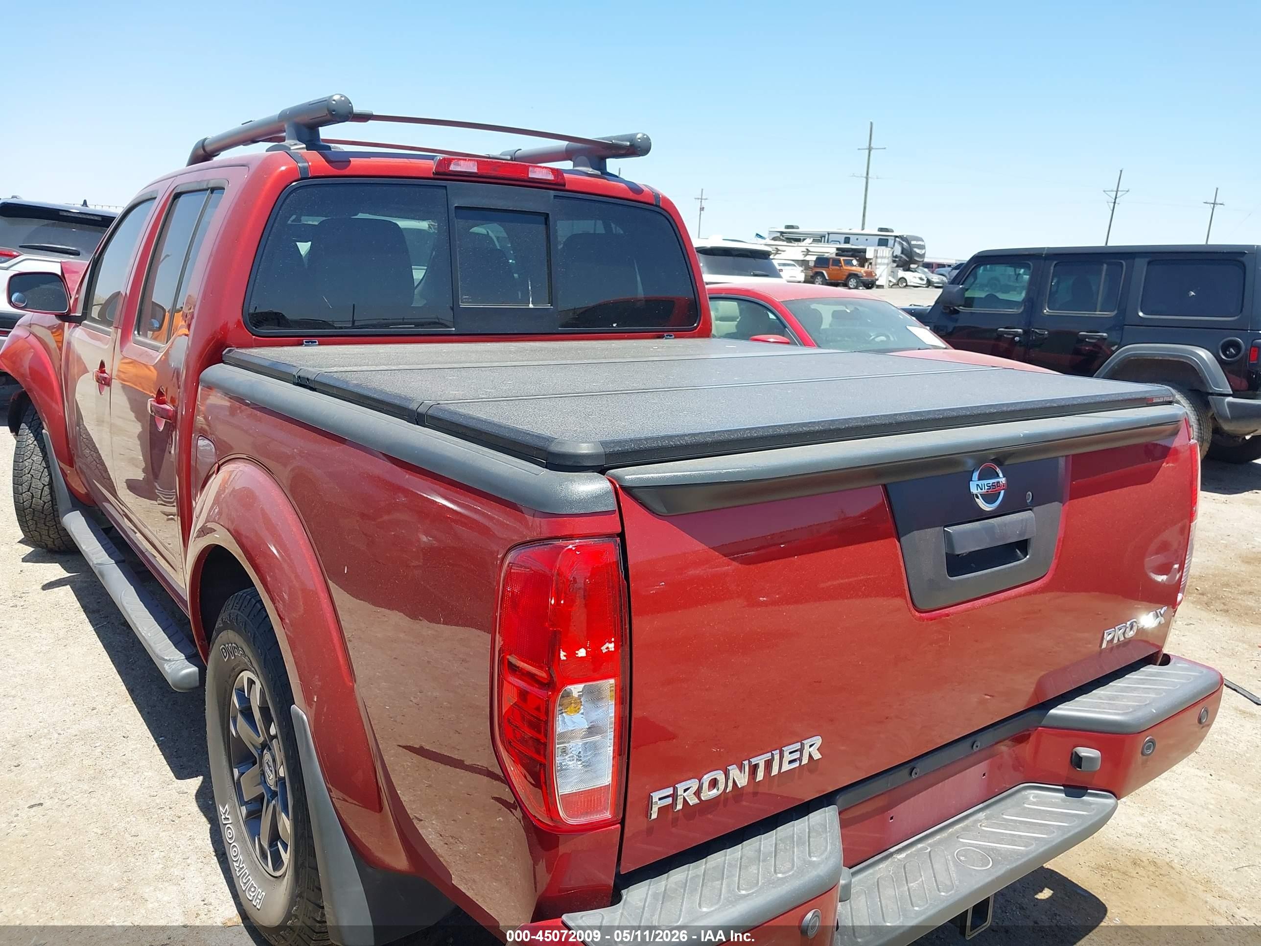 2015 Nissan Frontier Pro-4x Maroon vin: 1N6AD0EV3FN747744