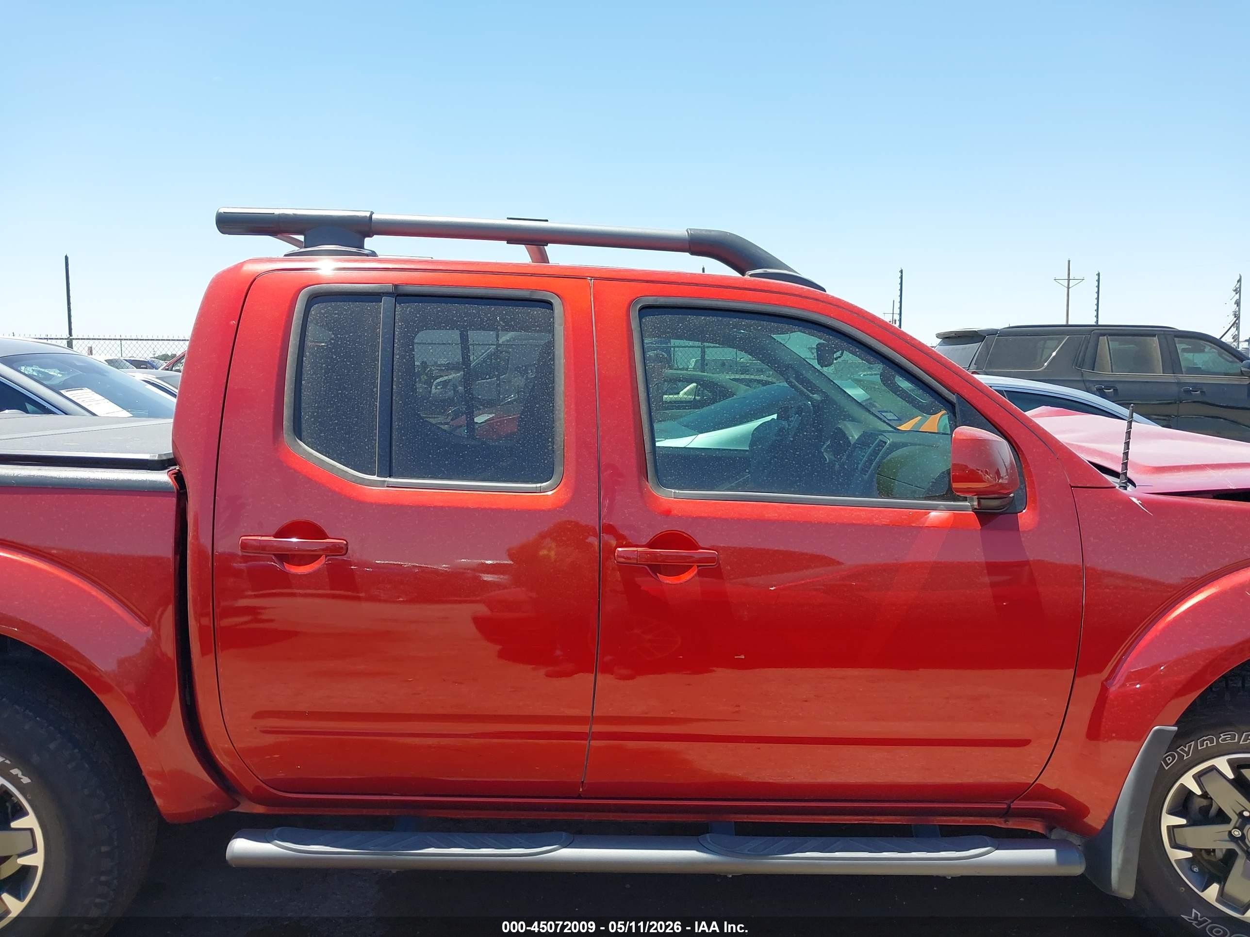 2015 Nissan Frontier Pro-4x Maroon vin: 1N6AD0EV3FN747744