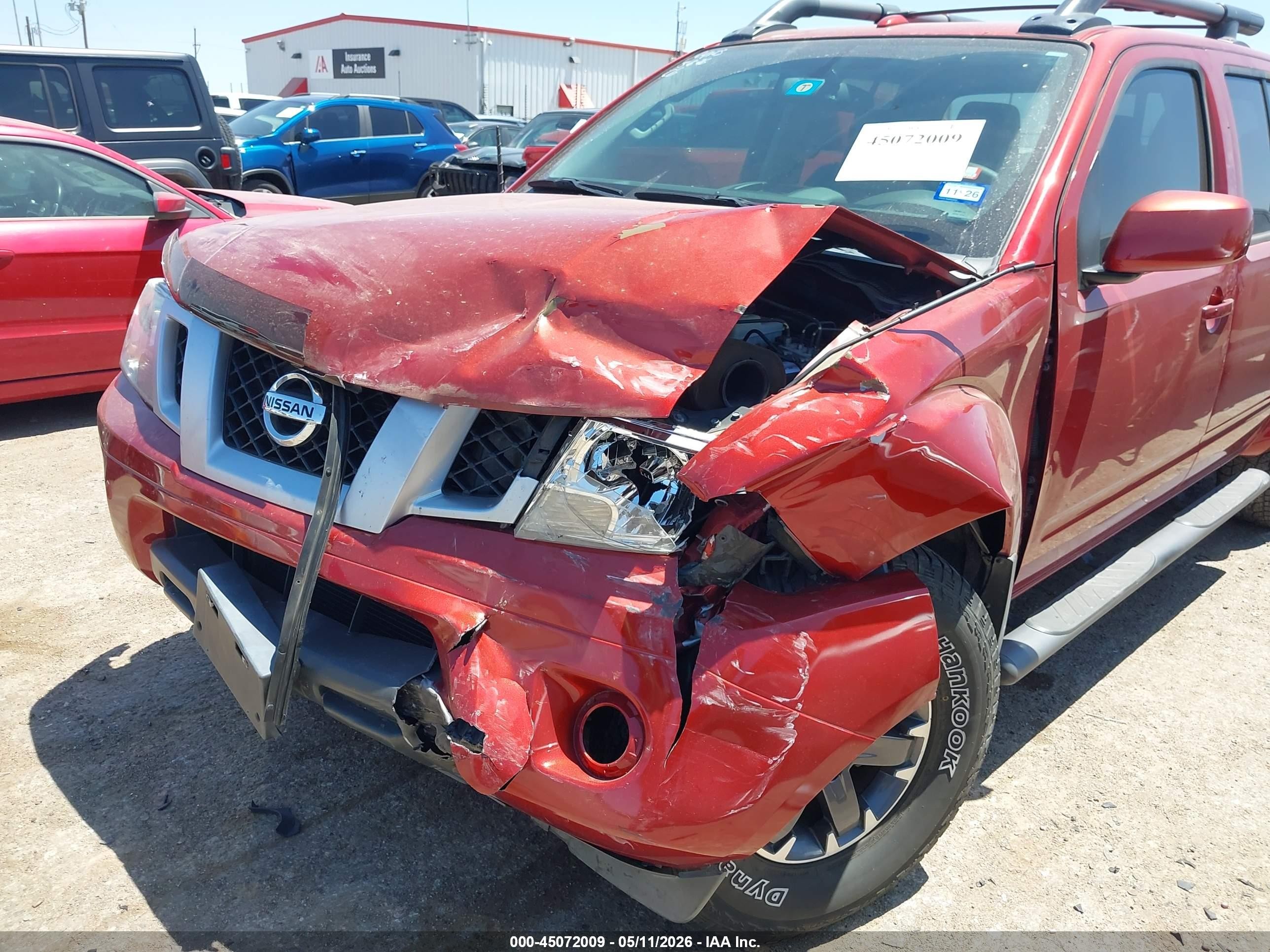 2015 Nissan Frontier Pro-4x Maroon vin: 1N6AD0EV3FN747744