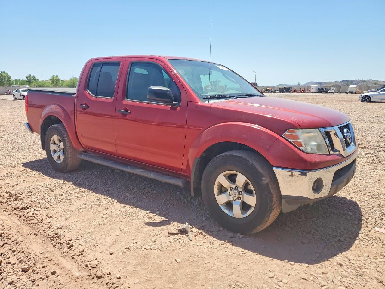 2010 Nissan Frontier Se V6 Red vin: 1N6AD0EV4AC403988