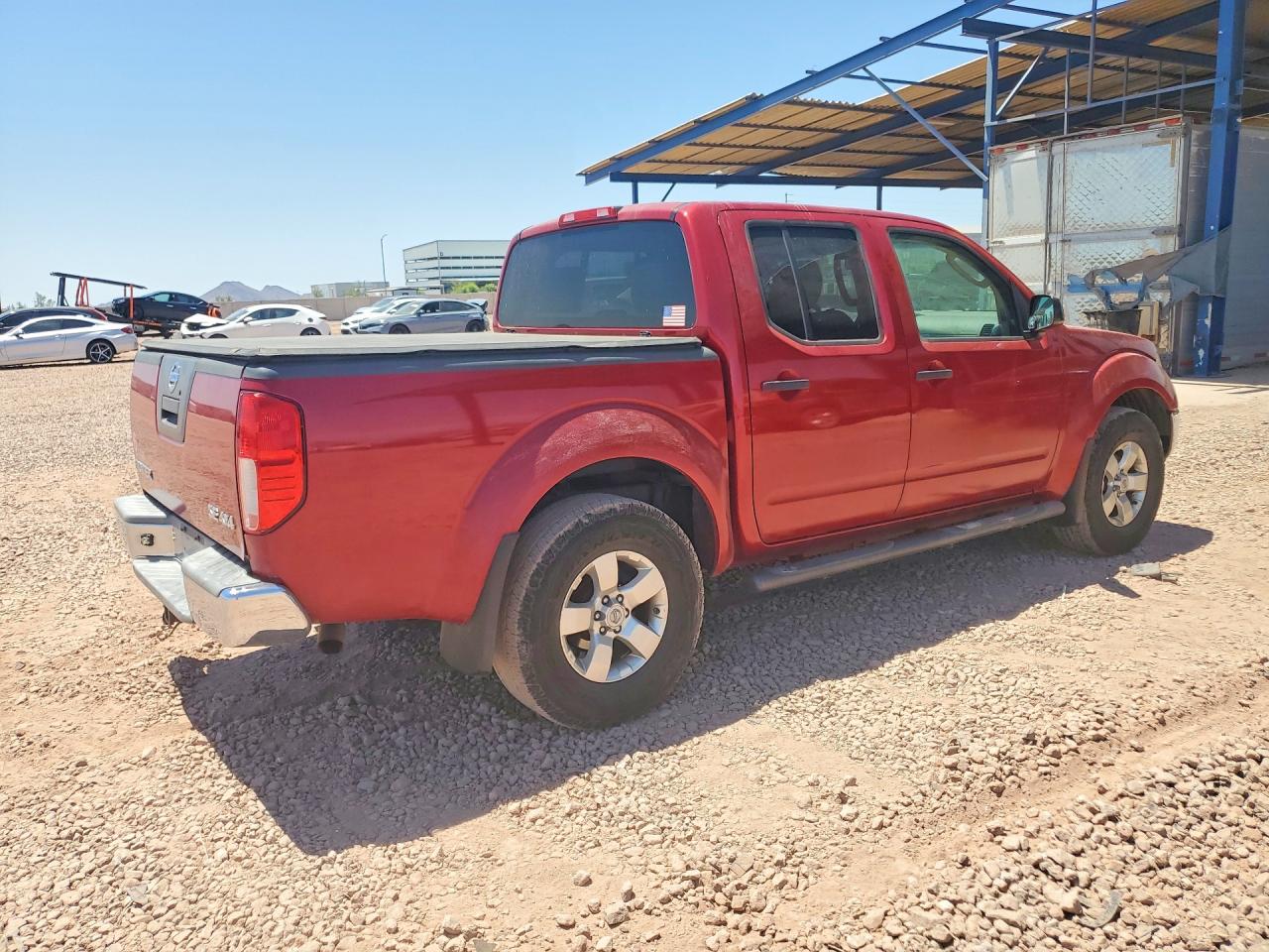 2010 Nissan Frontier Se V6 Red vin: 1N6AD0EV4AC403988