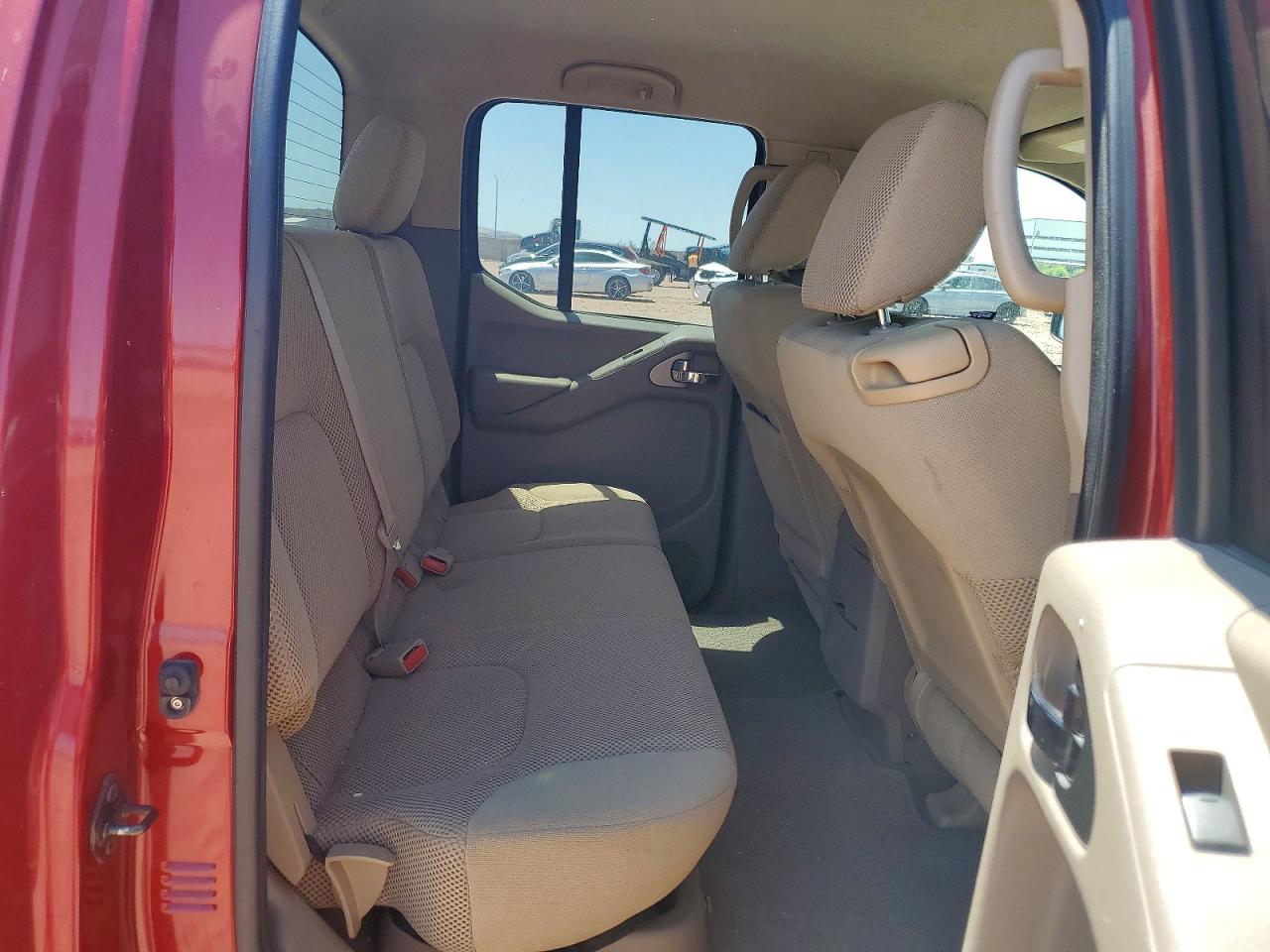 2010 Nissan Frontier Se V6 Red vin: 1N6AD0EV4AC403988