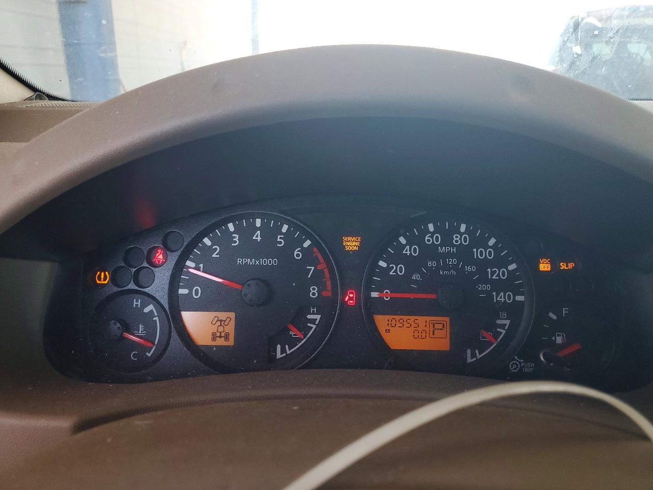 2010 Nissan Frontier Se V6 Red vin: 1N6AD0EV4AC403988