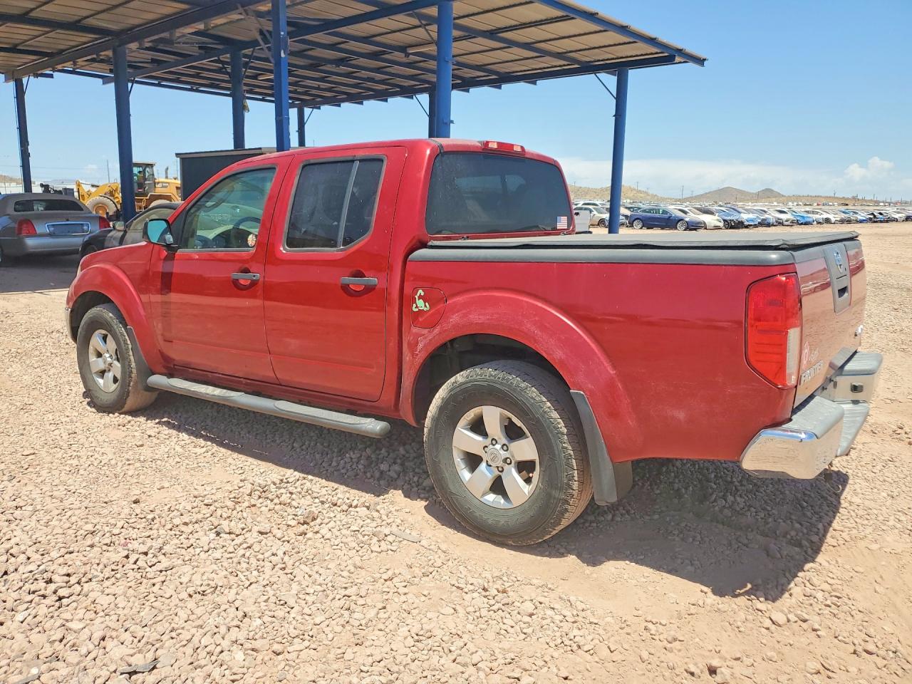 2010 Nissan Frontier Se V6 Red vin: 1N6AD0EV4AC403988