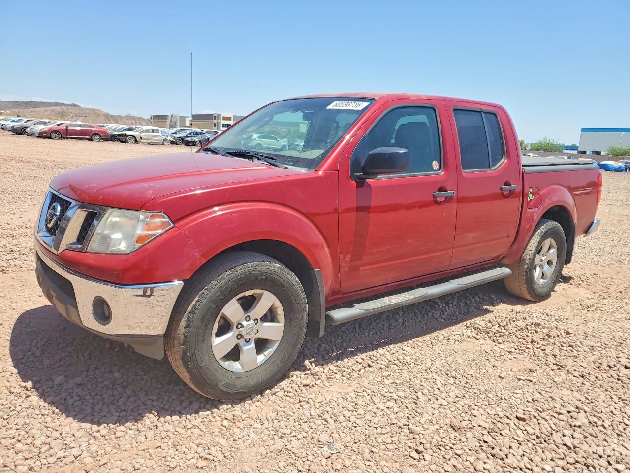 2010 Nissan Frontier Se V6 Red vin: 1N6AD0EV4AC403988