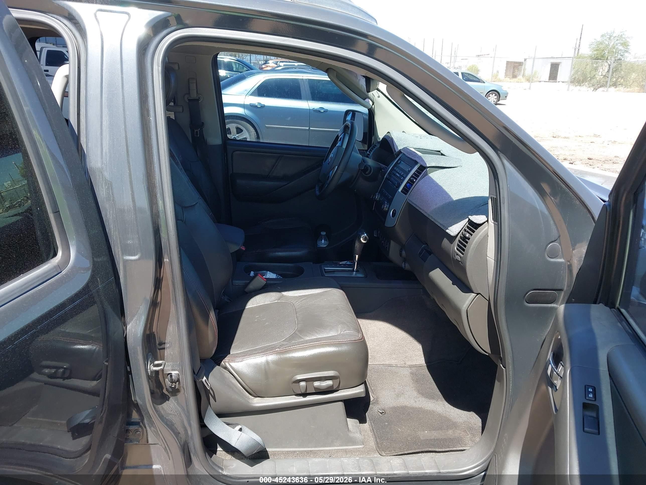 2010 Nissan Frontier Pro-4x Gray vin: 1N6AD0EV4AC408270