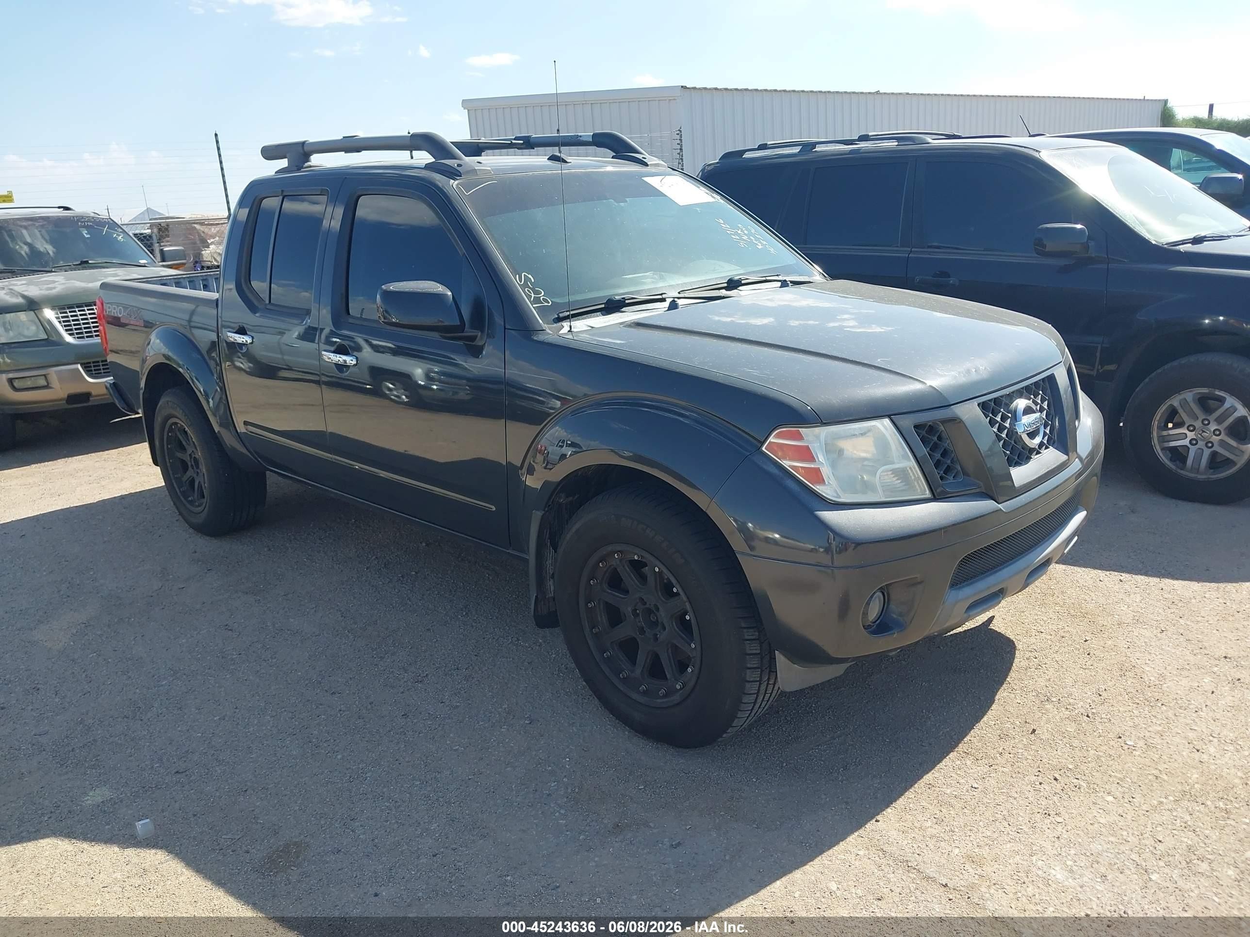 2010 Nissan Frontier Pro-4x Gray vin: 1N6AD0EV4AC408270