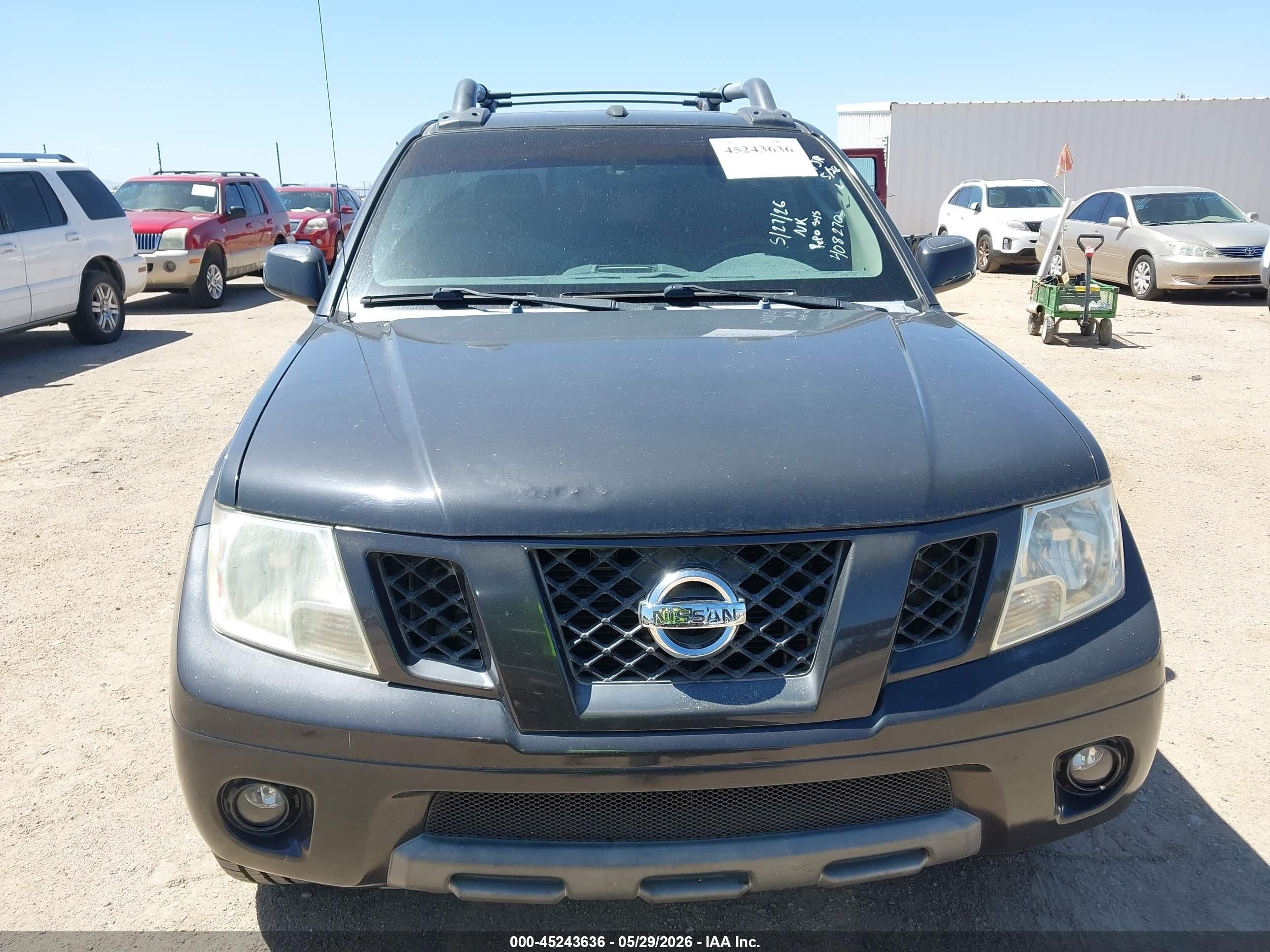 2010 Nissan Frontier Pro-4x Gray vin: 1N6AD0EV4AC408270