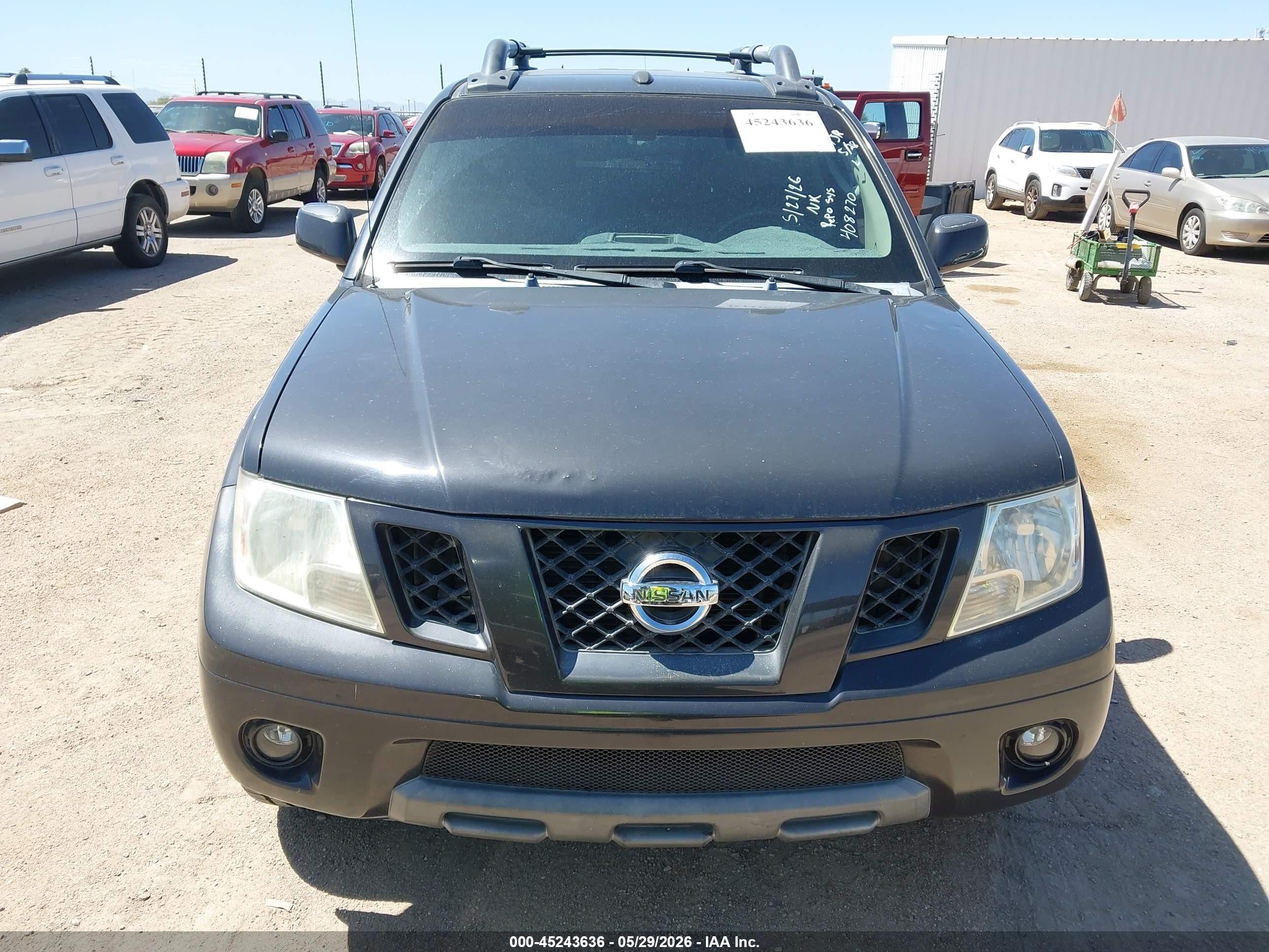 2010 Nissan Frontier Pro-4x Gray vin: 1N6AD0EV4AC408270