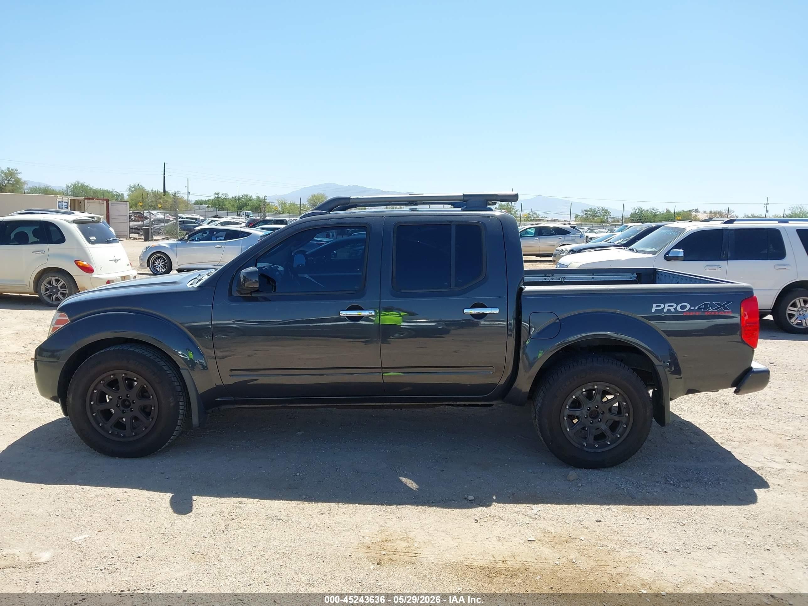 2010 Nissan Frontier Pro-4x Gray vin: 1N6AD0EV4AC408270
