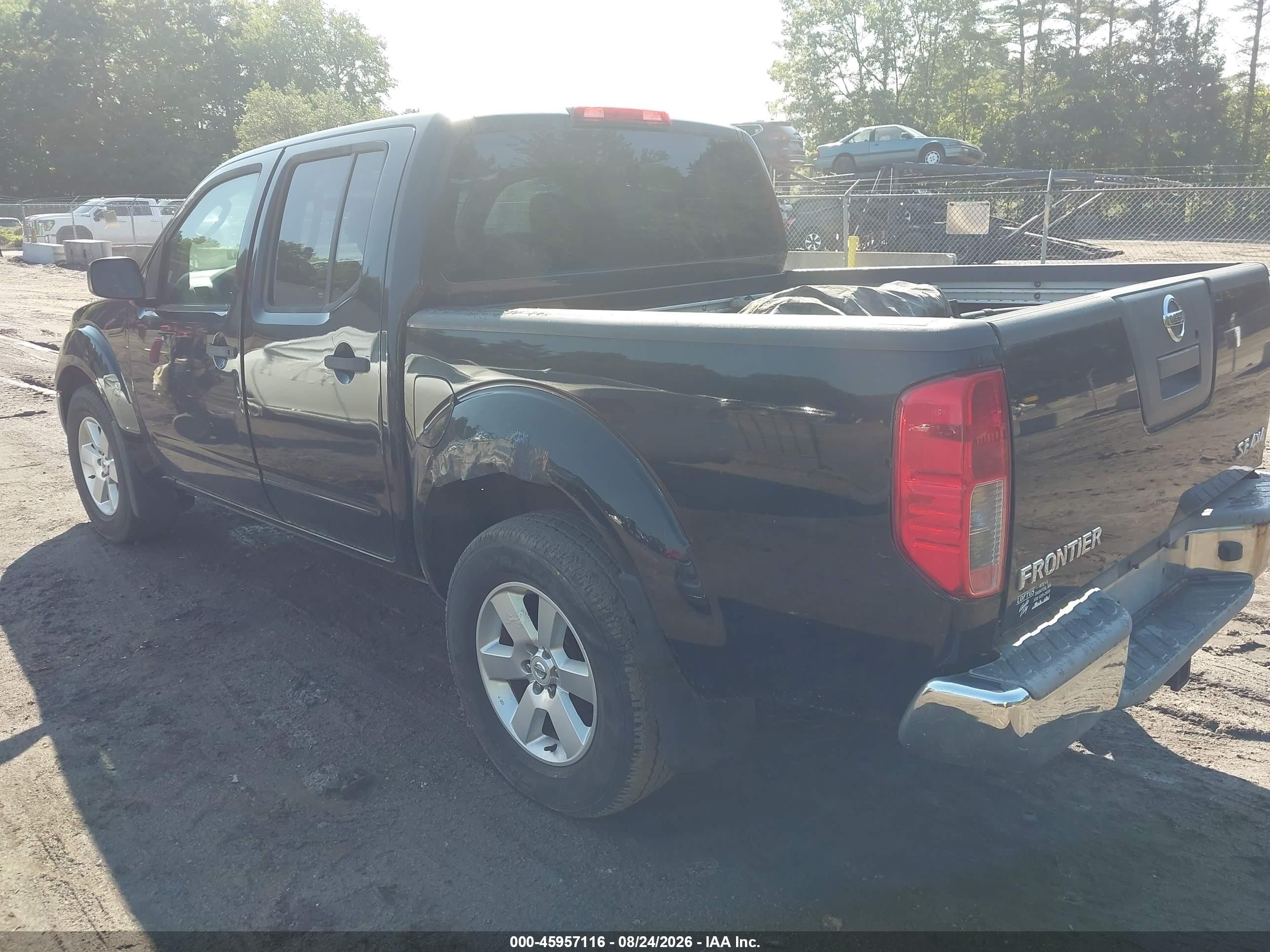 2010 Nissan Frontier Se Black vin: 1N6AD0EV4AC413775