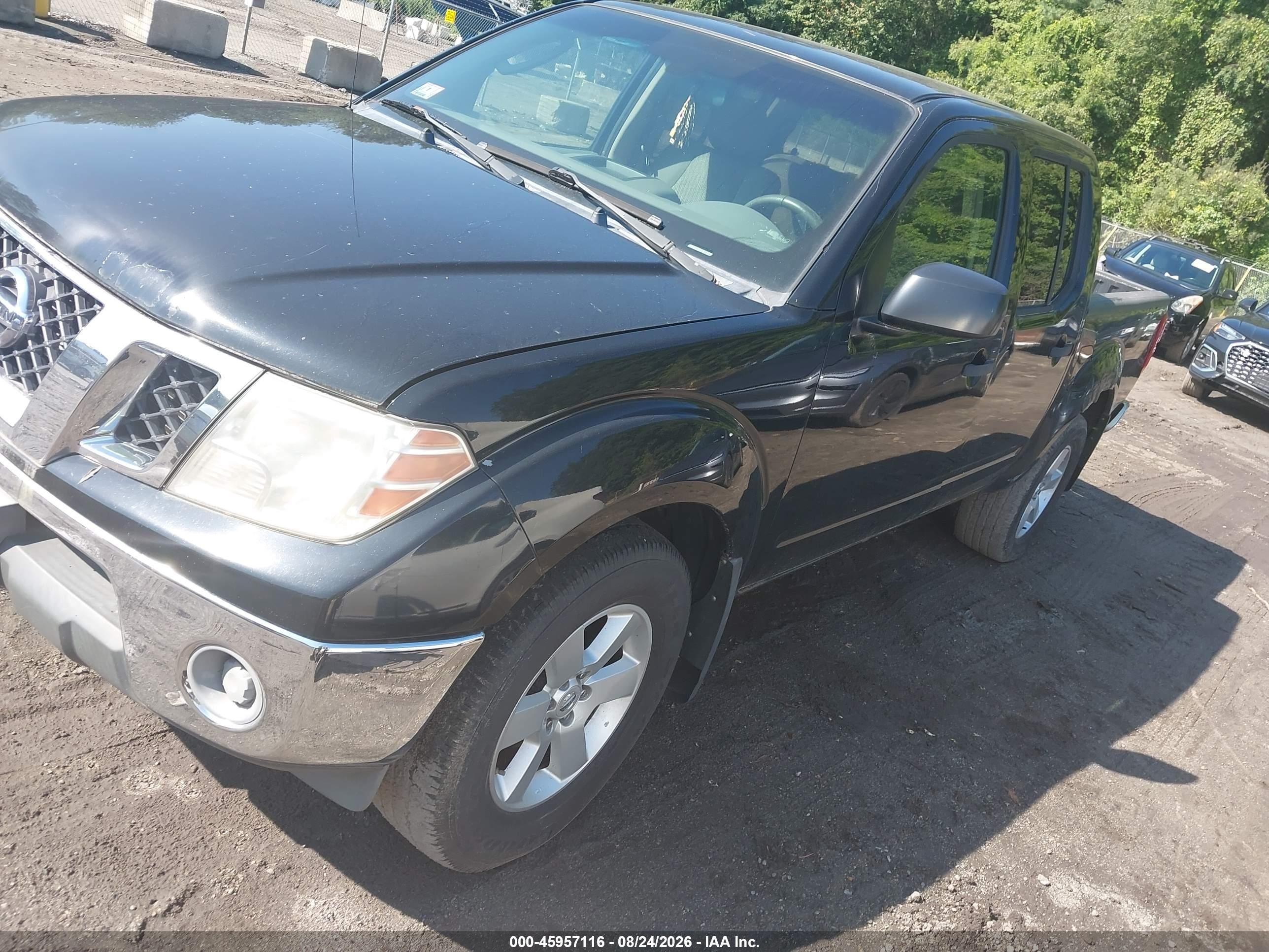 2010 Nissan Frontier Se Black vin: 1N6AD0EV4AC413775