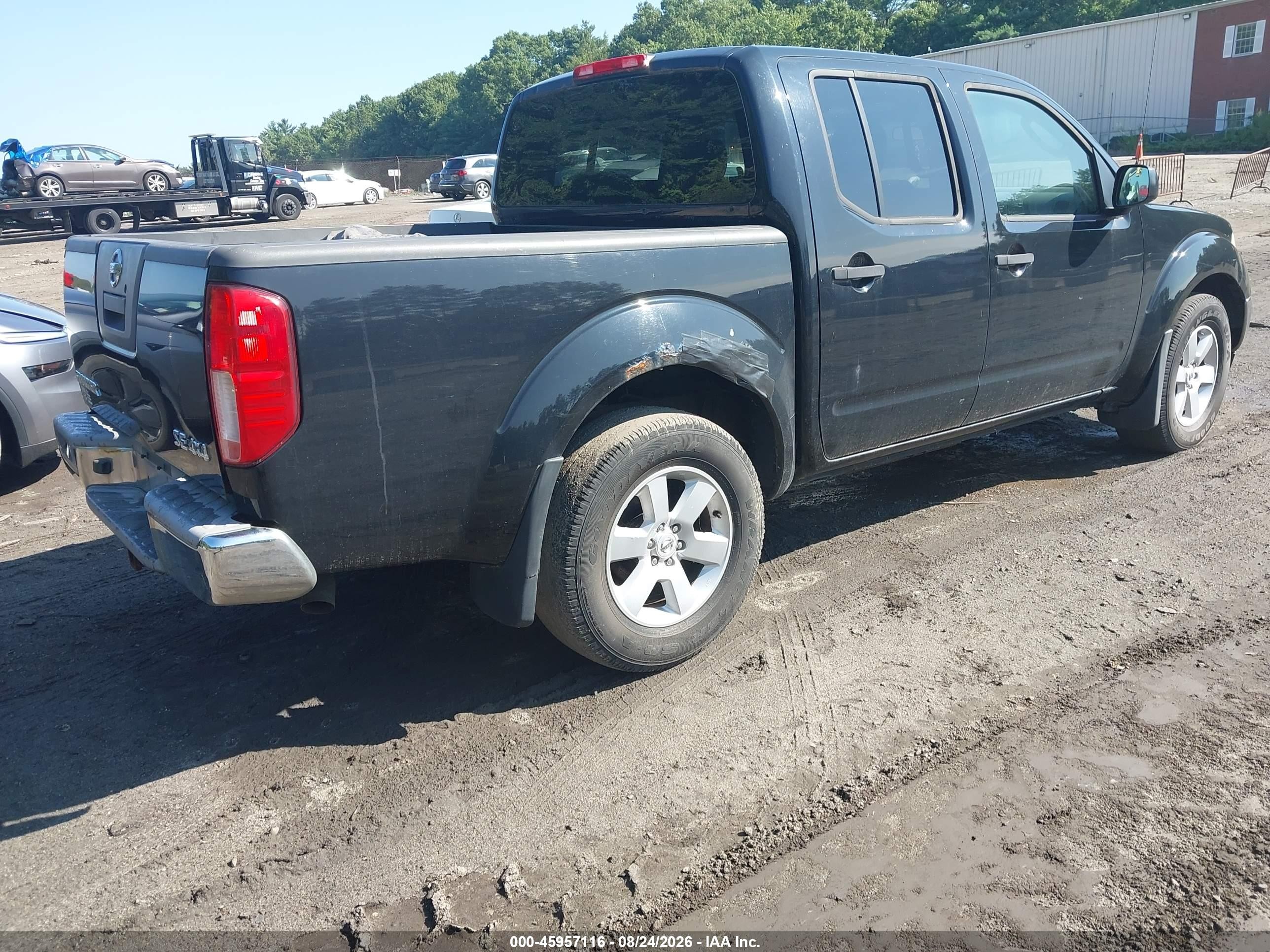 2010 Nissan Frontier Se Black vin: 1N6AD0EV4AC413775