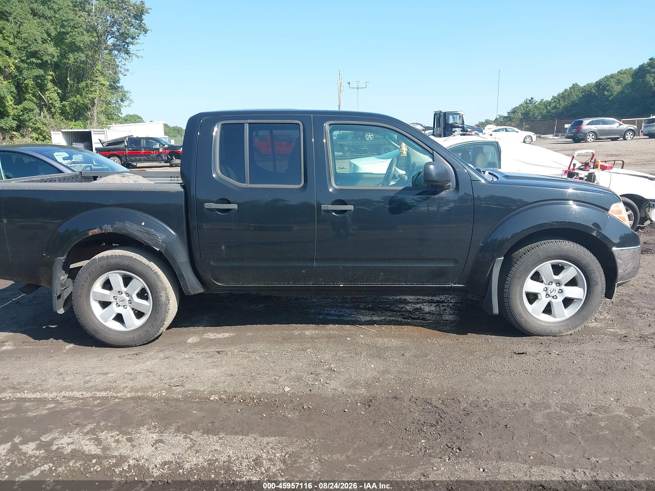 2010 Nissan Frontier Se Black vin: 1N6AD0EV4AC413775