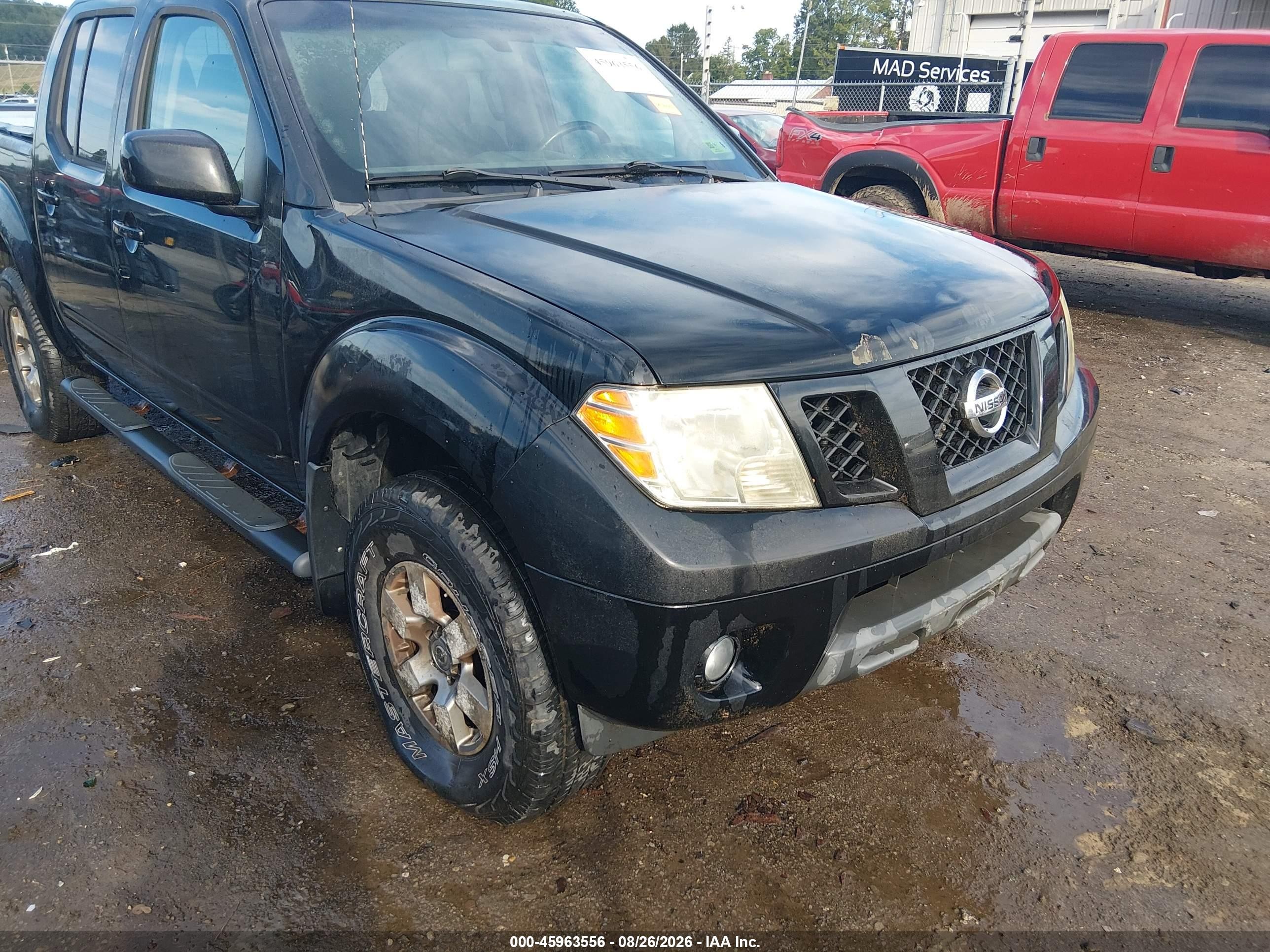 2010 Nissan Frontier Pro-4x Black vin: 1N6AD0EV4AC430236