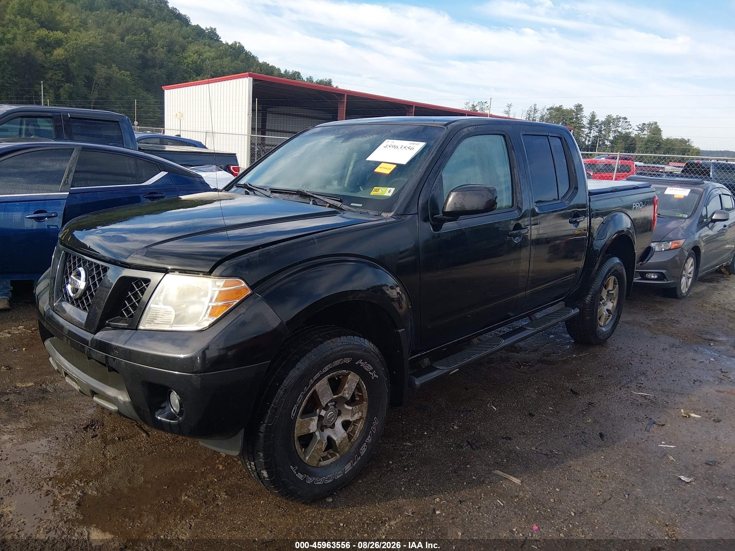 2010 Nissan Frontier Pro-4x Black vin: 1N6AD0EV4AC430236