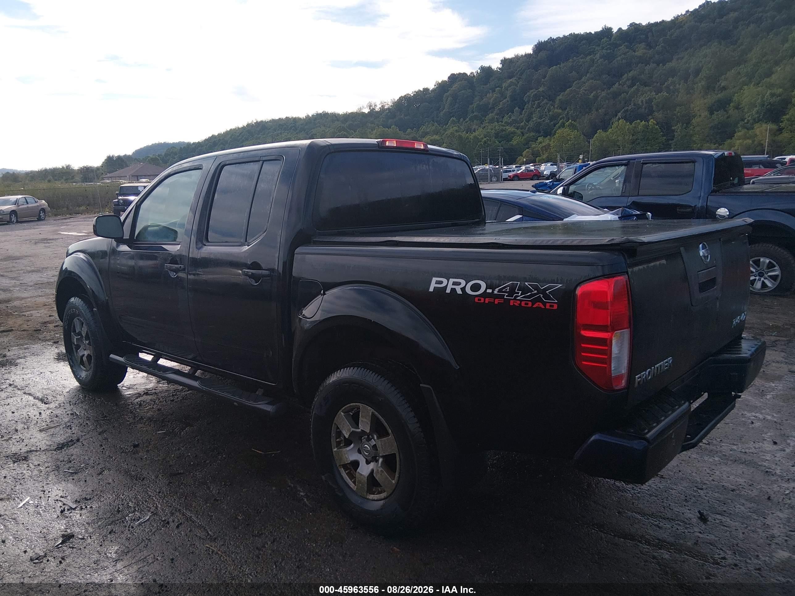 2010 Nissan Frontier Pro-4x Black vin: 1N6AD0EV4AC430236