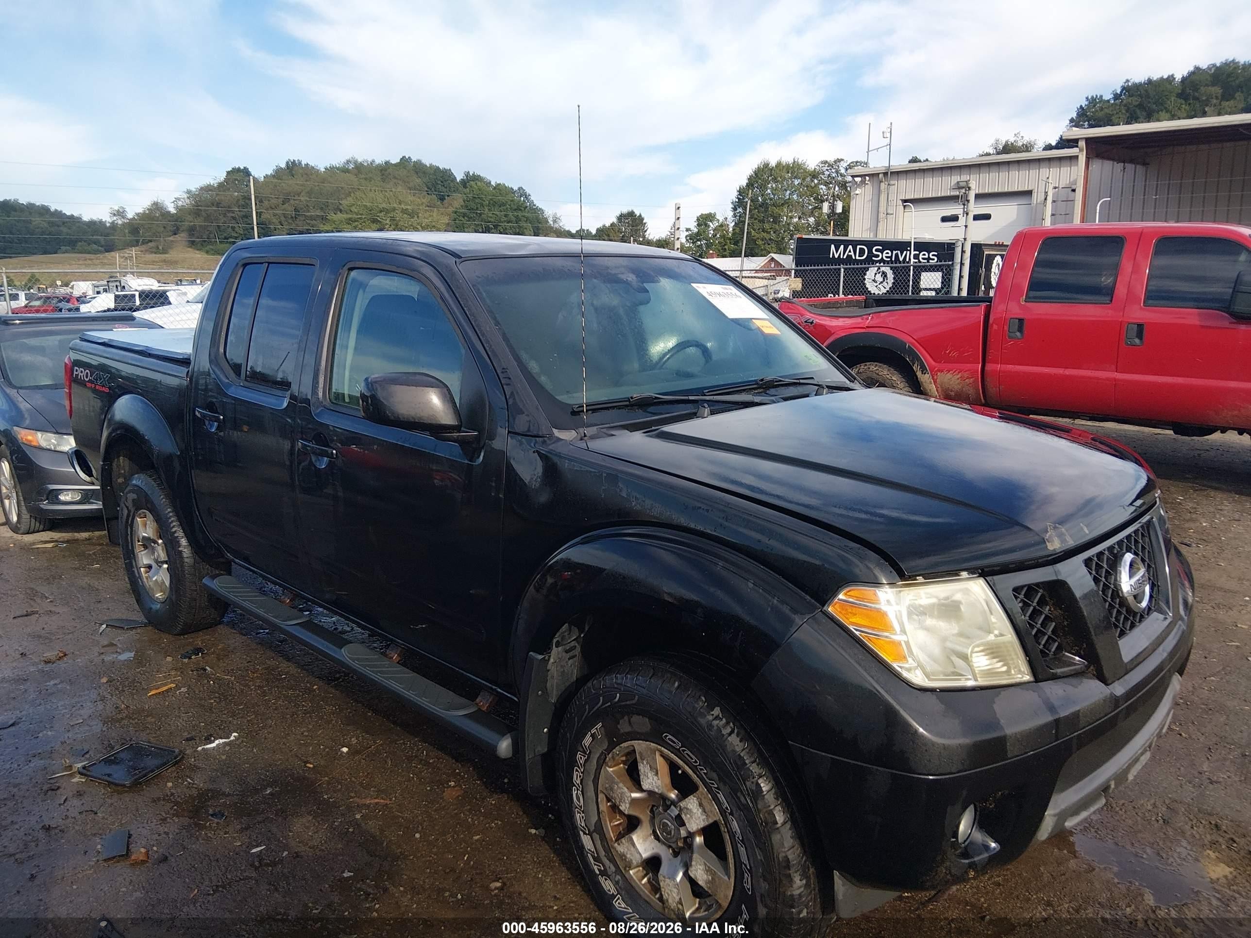 2010 Nissan Frontier Pro-4x Black vin: 1N6AD0EV4AC430236